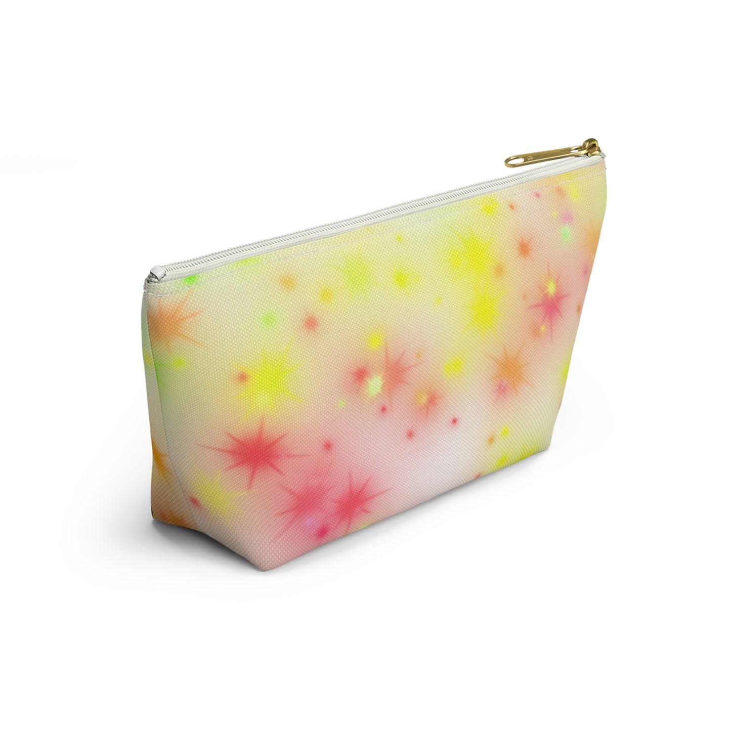 Starburst Cosmetic Pouch — Neon Sparkle Accessory Bag