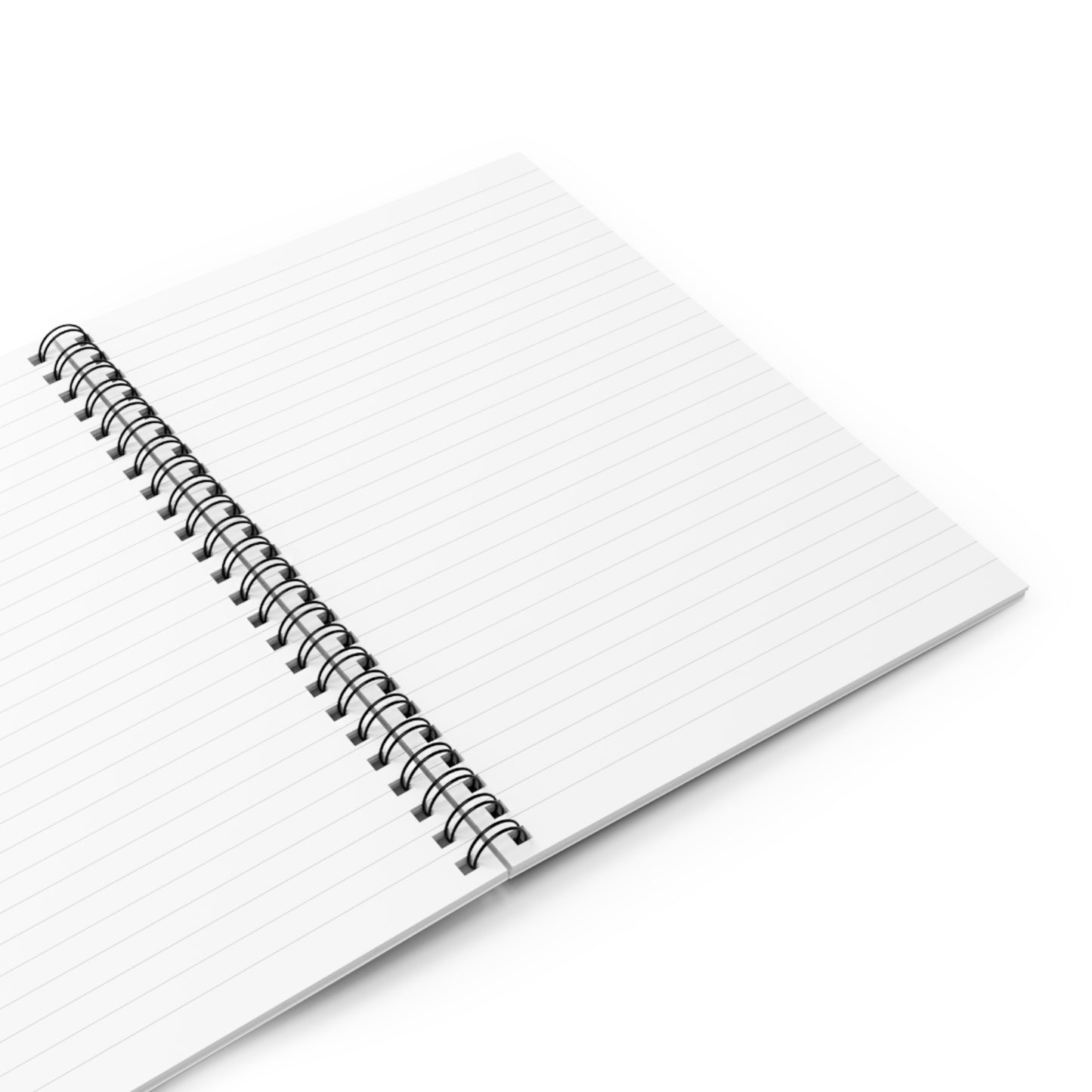 Pink Marble Spiral Notebook — Gold Vein Ruled Journal