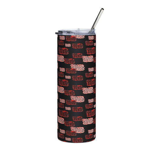20oz Stainless Tumbler — xoxo Pattern