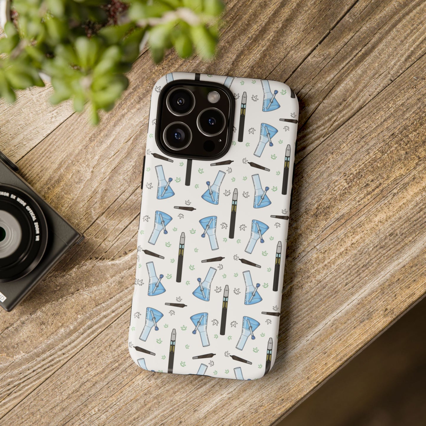 Bongs & penhamins iPhone case- bongs & pejamin Pattern Tough Protective Cover