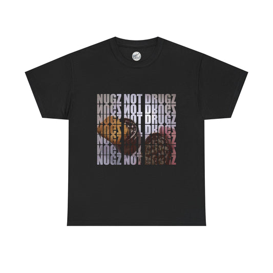 Nugz Not Drugz Graphic Tee – Retro Anti-Drug Statement Shirt