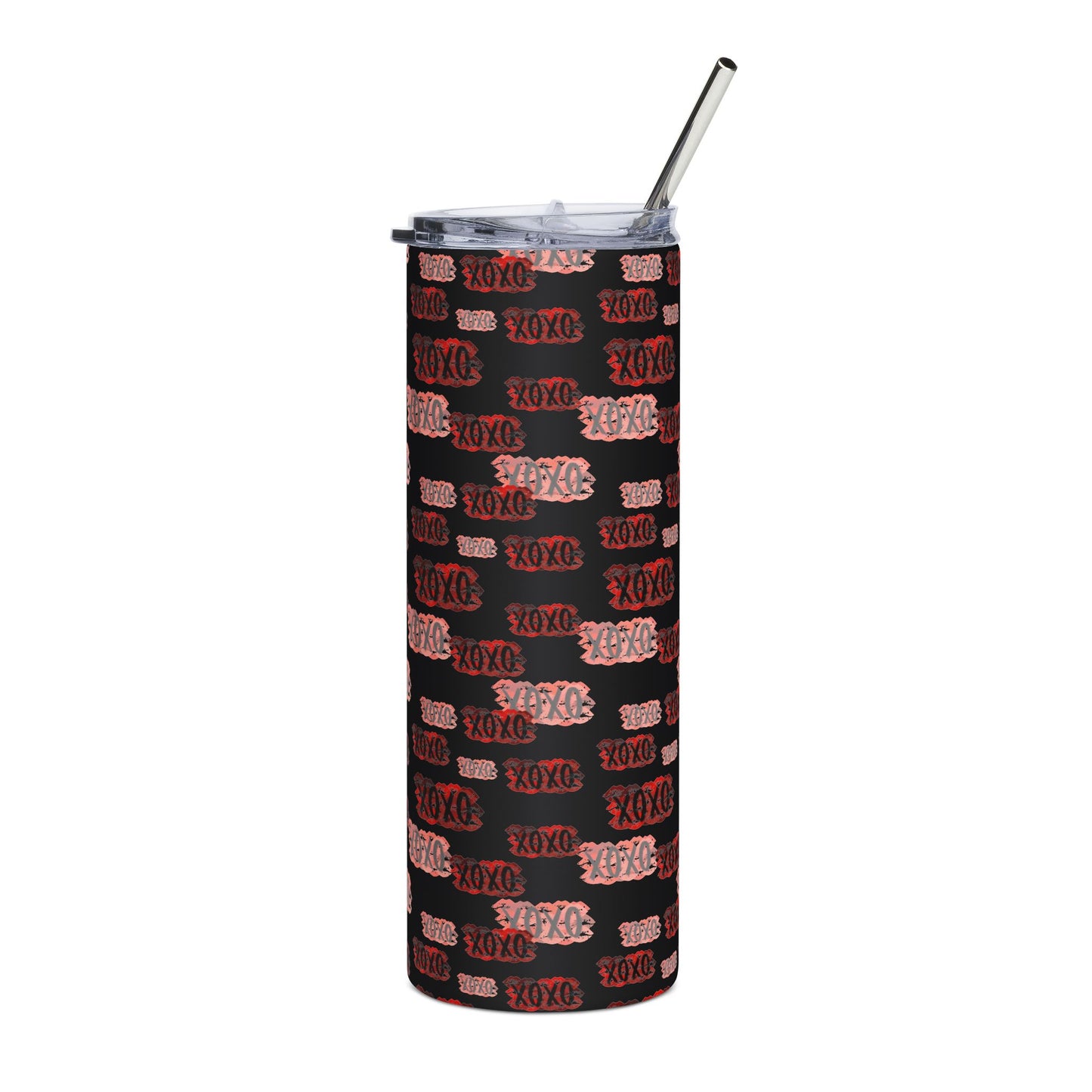 20oz Stainless Tumbler — xoxo Pattern