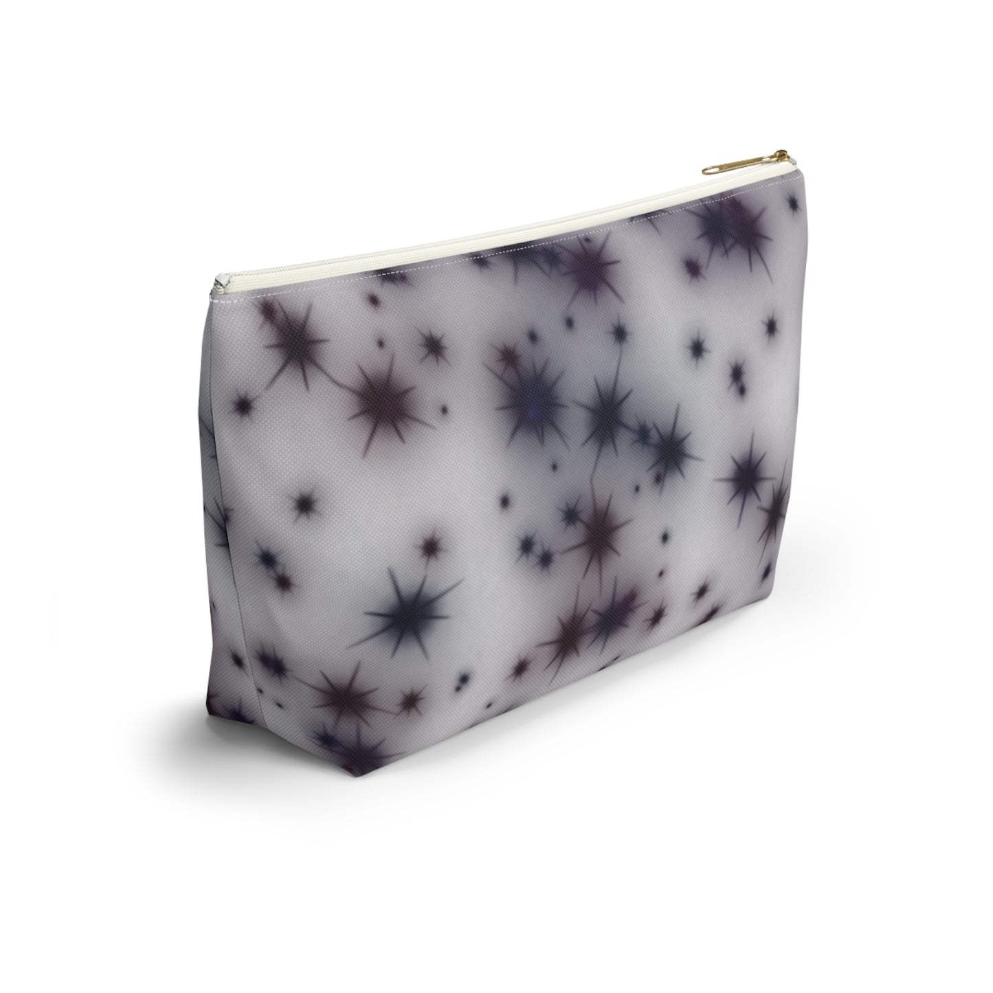 Starry Night Accessory Pouch — Cosmetic Bag with Abstract Sparkle Print