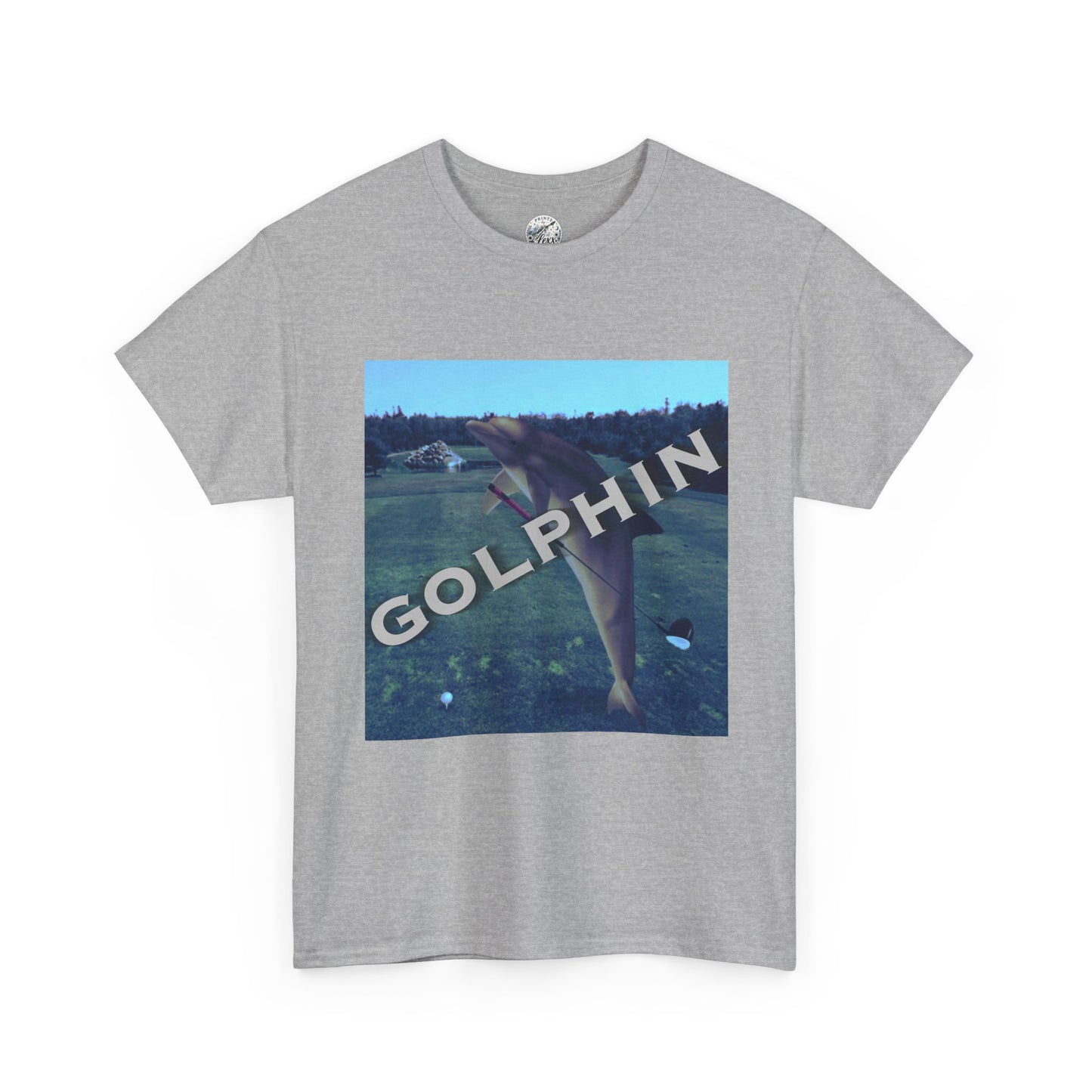 Golphin Golf Tee Shirt - Vintage Dolphin Golf Graphic Tee