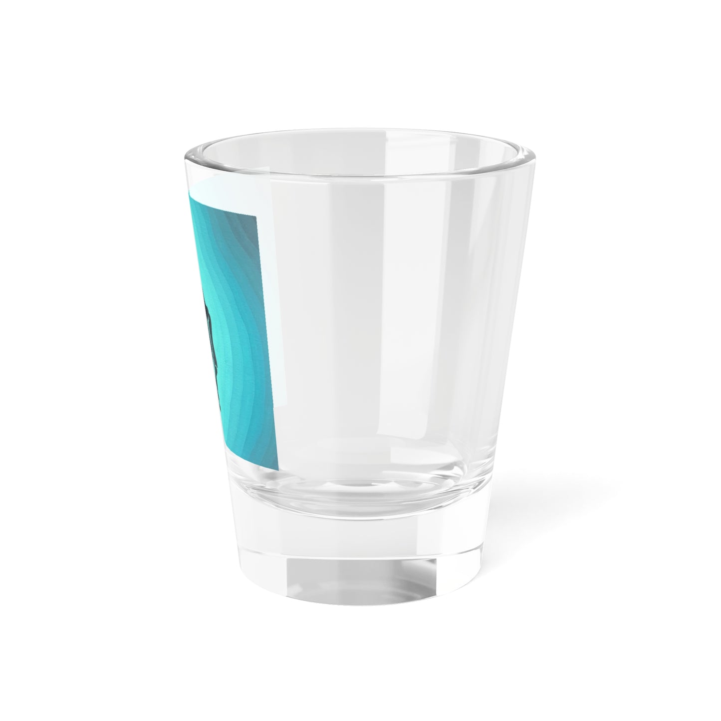 Skeleton Middle Finger Shot Glass — Funny Gothic 1.5oz Party Shooter