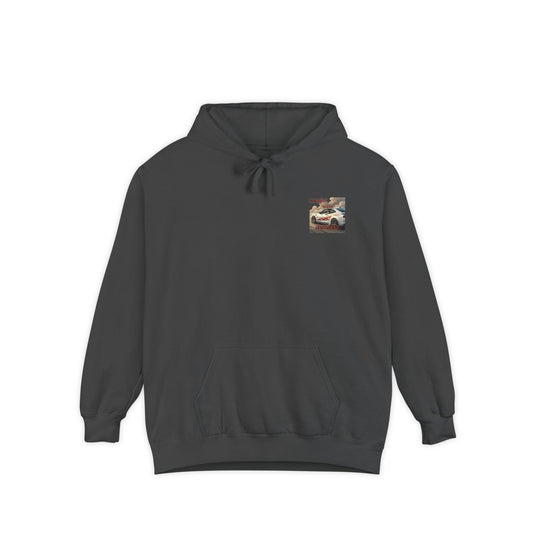 Dragin with Jesus Hoodie — Small Chest Print