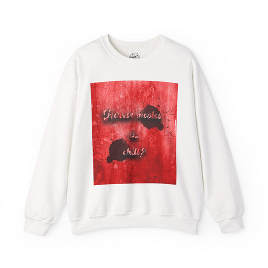 Horror movies & chill Unisex Heavy Blend™ Crewneck Sweatshirt