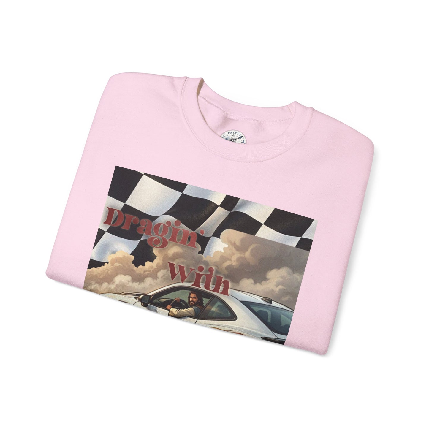 Dragin with Jesus Unisex Heavy Blend™ Crewneck Sweatshirt