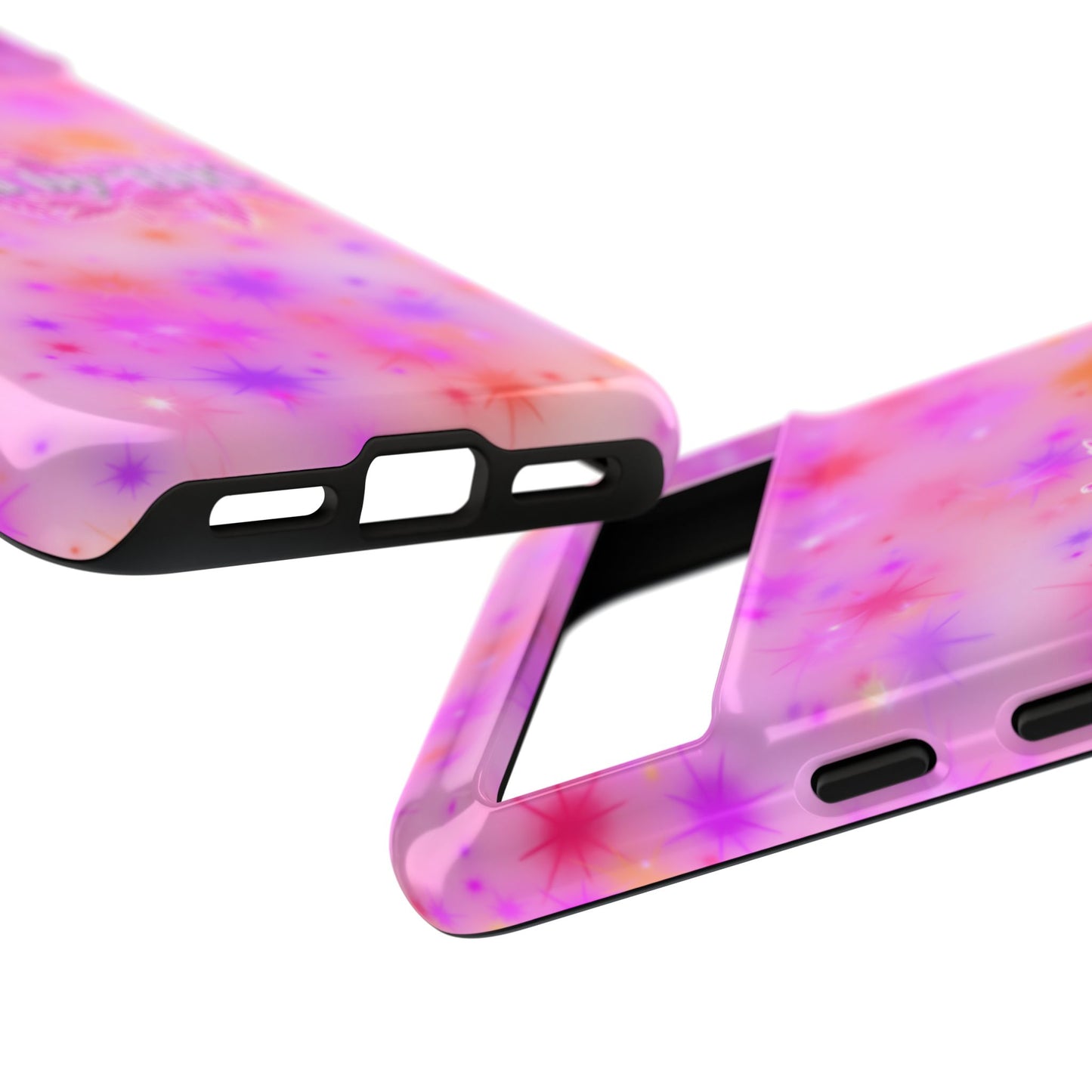 Tough Case — "Fueled by THC" Pink Tie-Dye Phone Cover