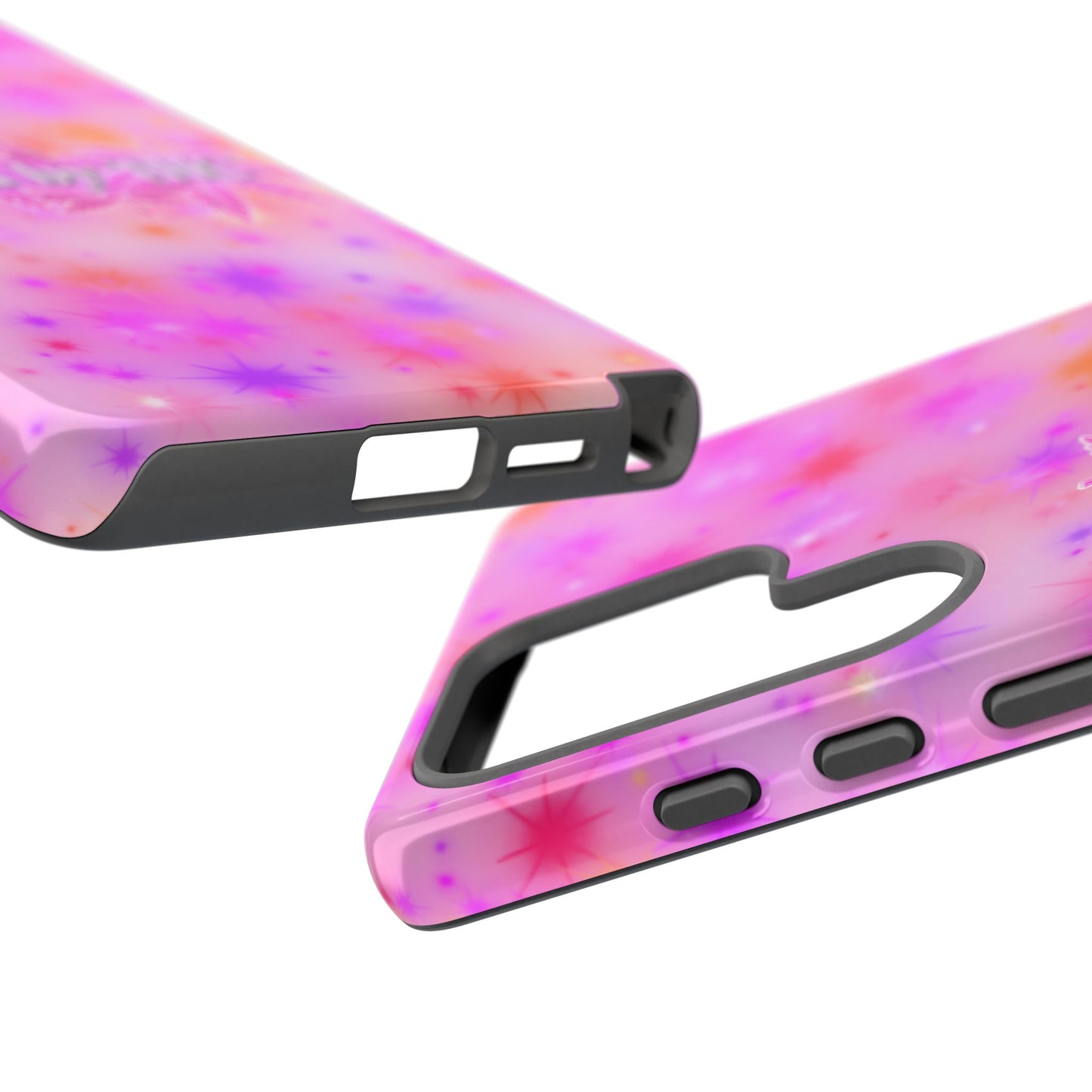 Tough Case — "Fueled by THC" Pink Tie-Dye Phone Cover