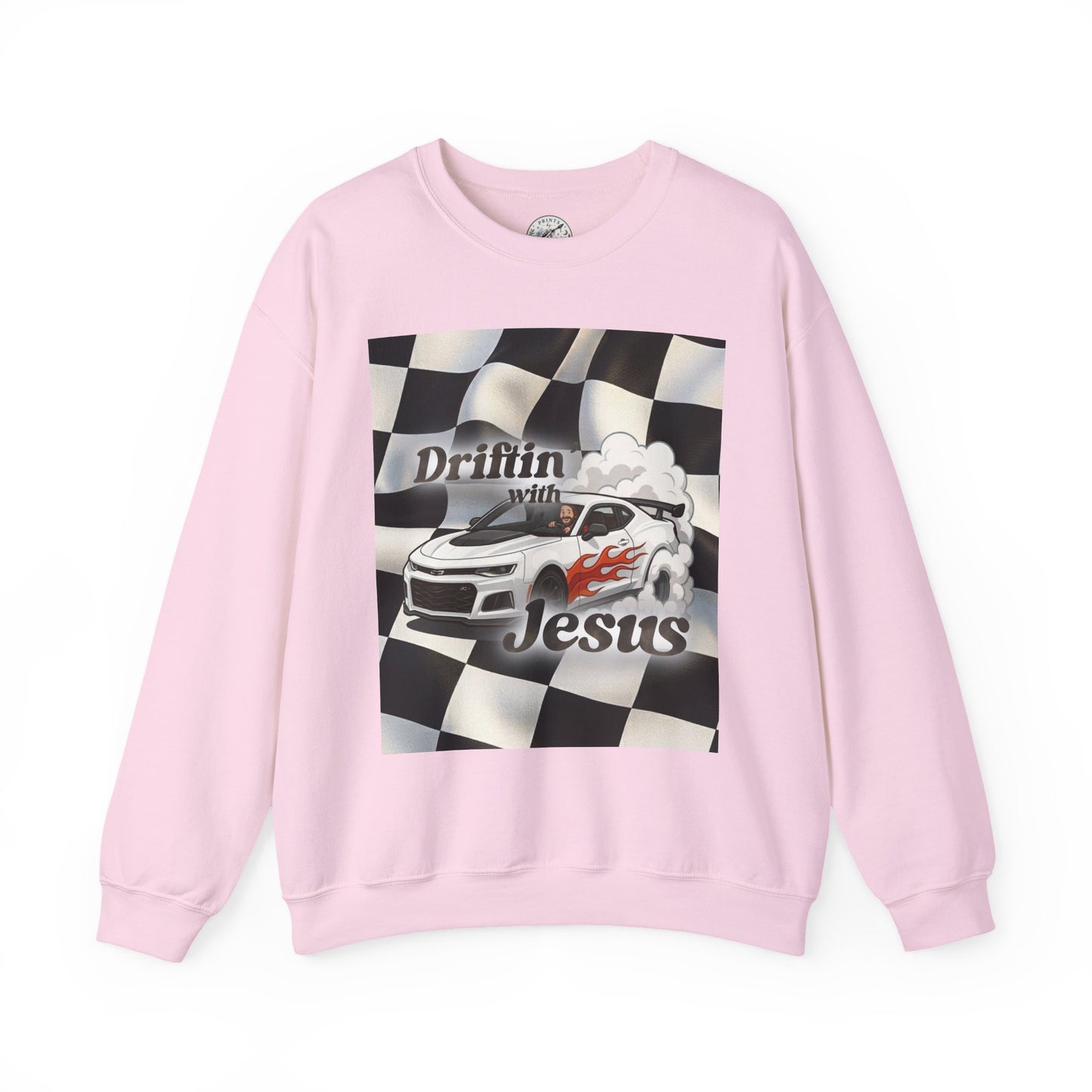 Drifting with Jesus Unisex Heavy Blend™ Crewneck Sweatshirt