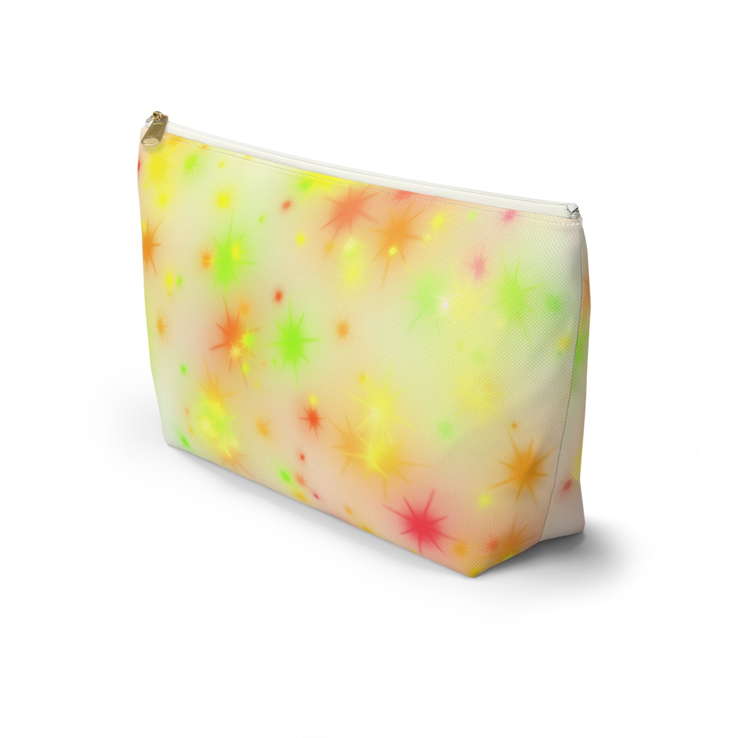 Starburst Cosmetic Pouch — Neon Sparkle Accessory Bag