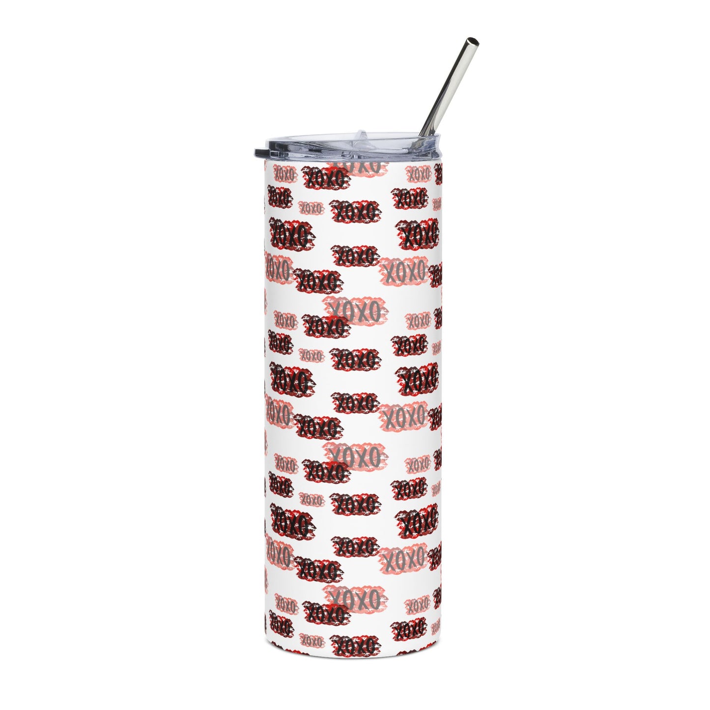 20oz Stainless Tumbler — xoxo Pattern