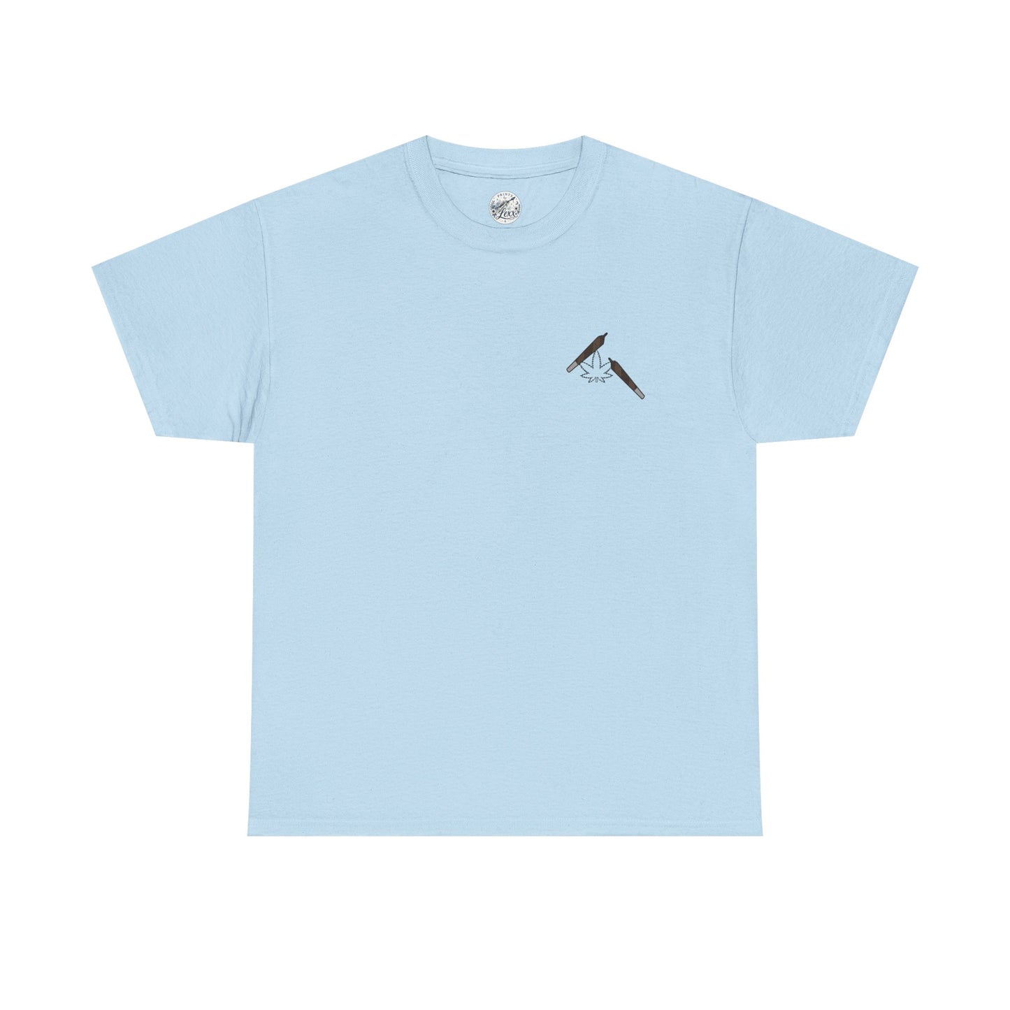 T-Shirt — "Pass joints, Not judgments" Retro Green Script Tee