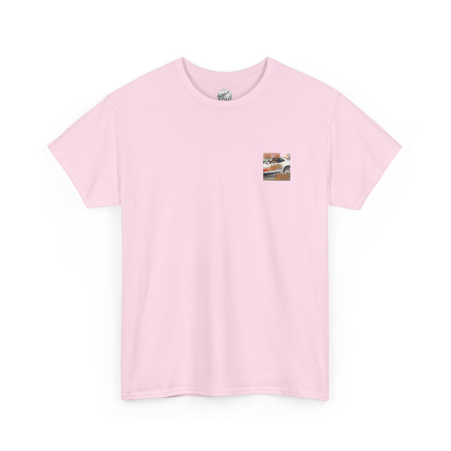 Driftin' With Jesus T-Shirt — Vintage Car Faith Graphic Tee
