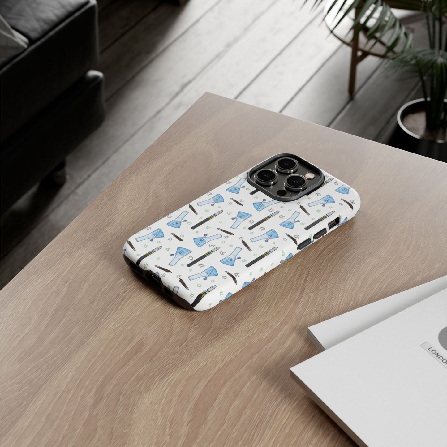 Bongs & penhamins iPhone case- bongs & pejamin Pattern Tough Protective Cover