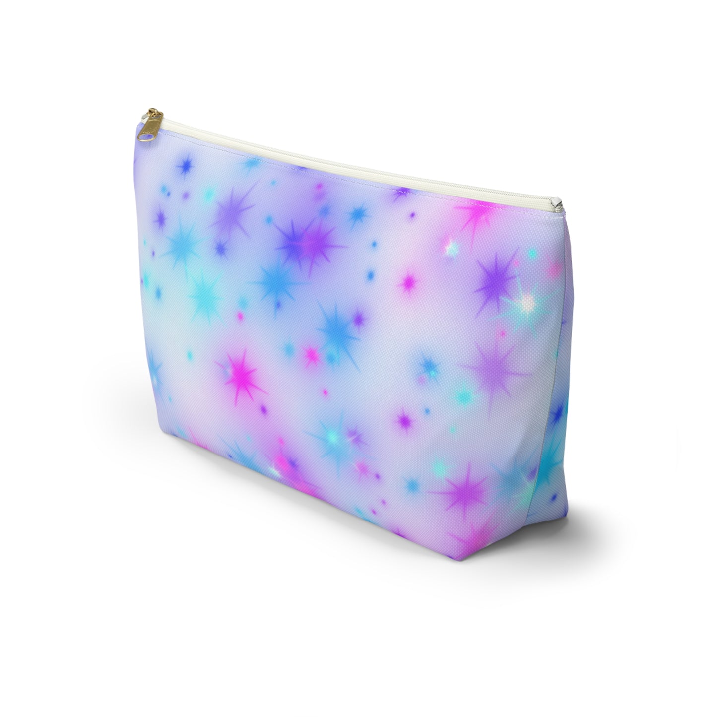 Starry Pastel Accessory Pouch — Makeup & Travel Zipper Bag