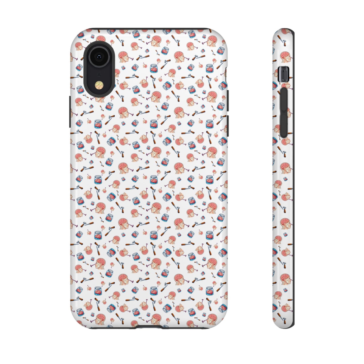 Lobotomy design Tough Phone Case – Durable Protective Cover with lobotomy Pattern