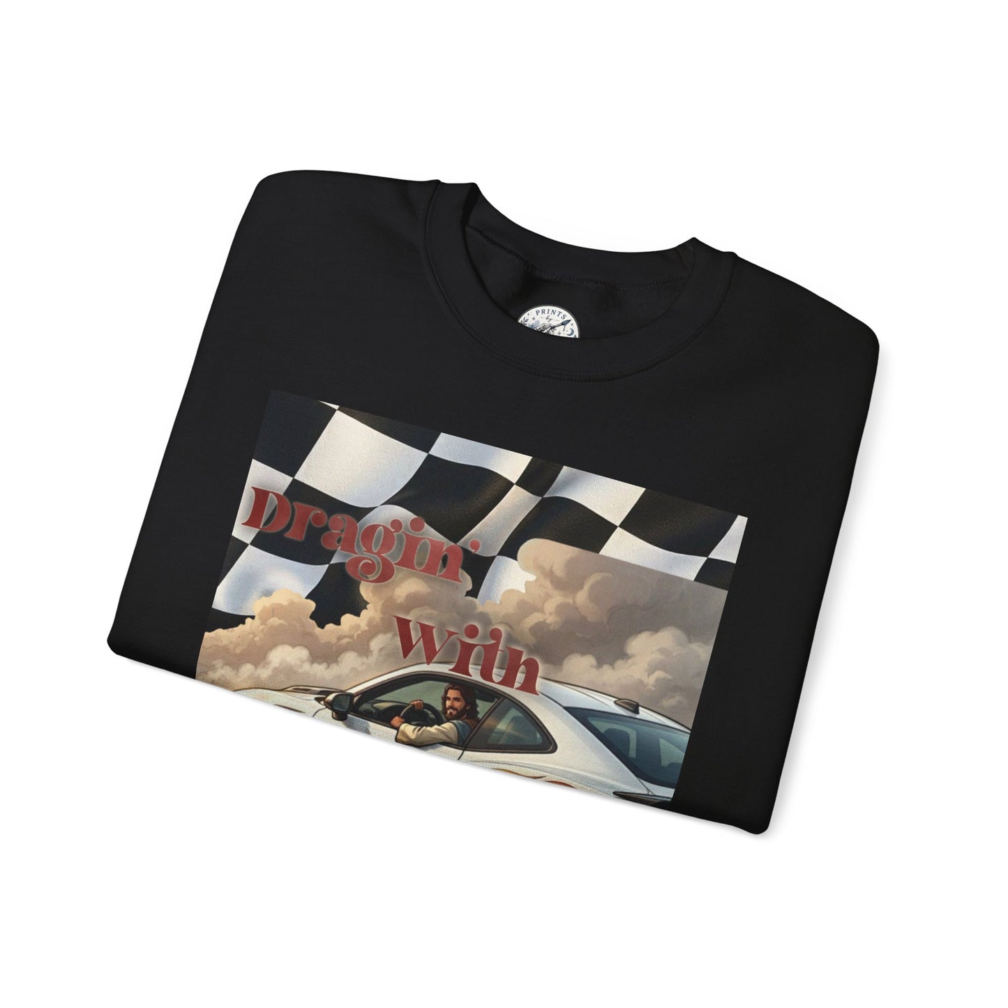 Dragin with Jesus Unisex Heavy Blend™ Crewneck Sweatshirt