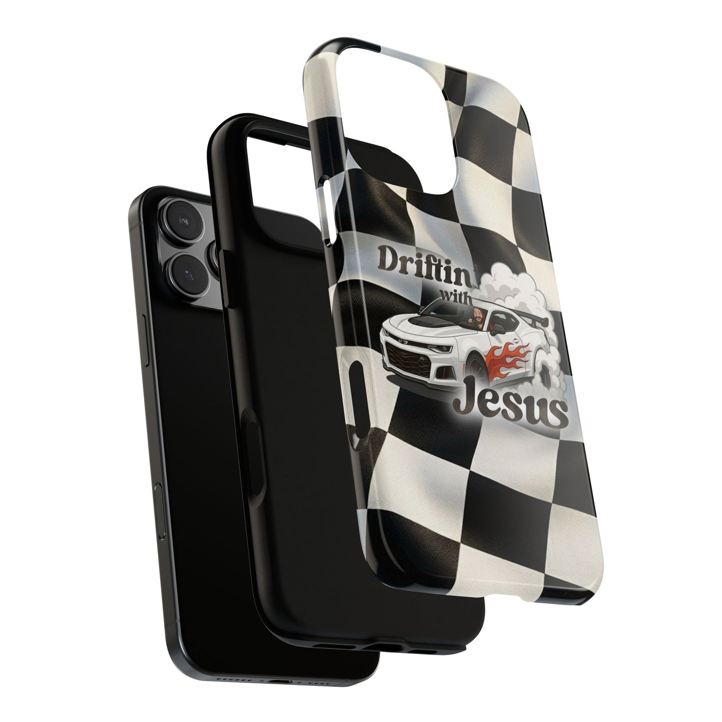 Drifting with Jesus Tough Cases - iPhone