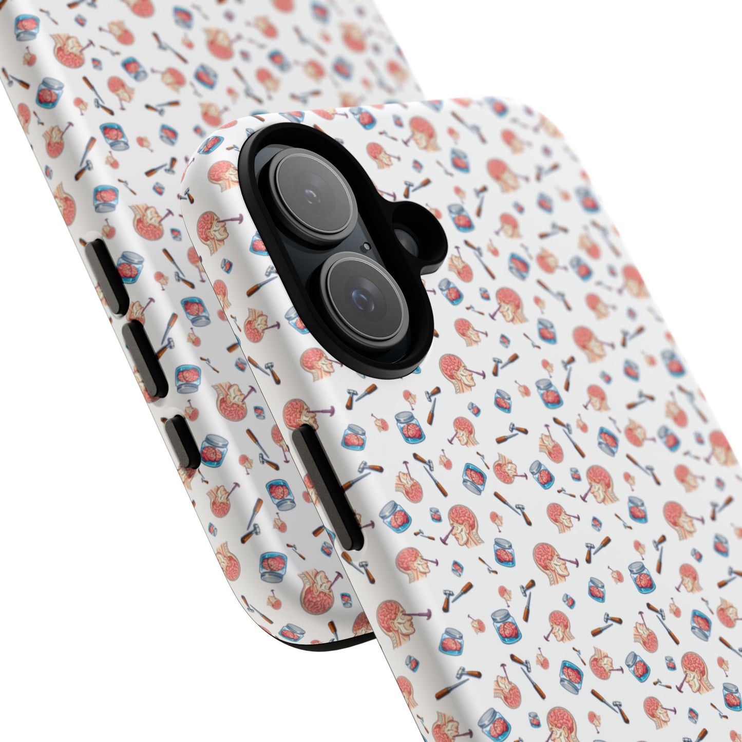 Lobotomy design Tough Phone Case – Durable Protective Cover with lobotomy Pattern