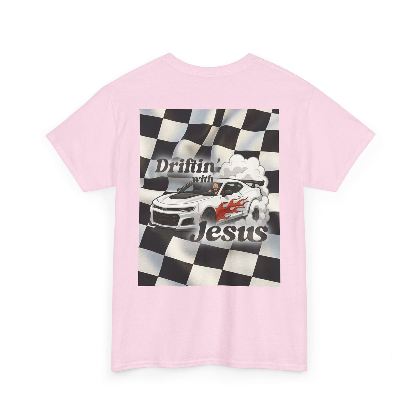 Driftin' With Jesus T-Shirt — Christian Car Racing Tee
