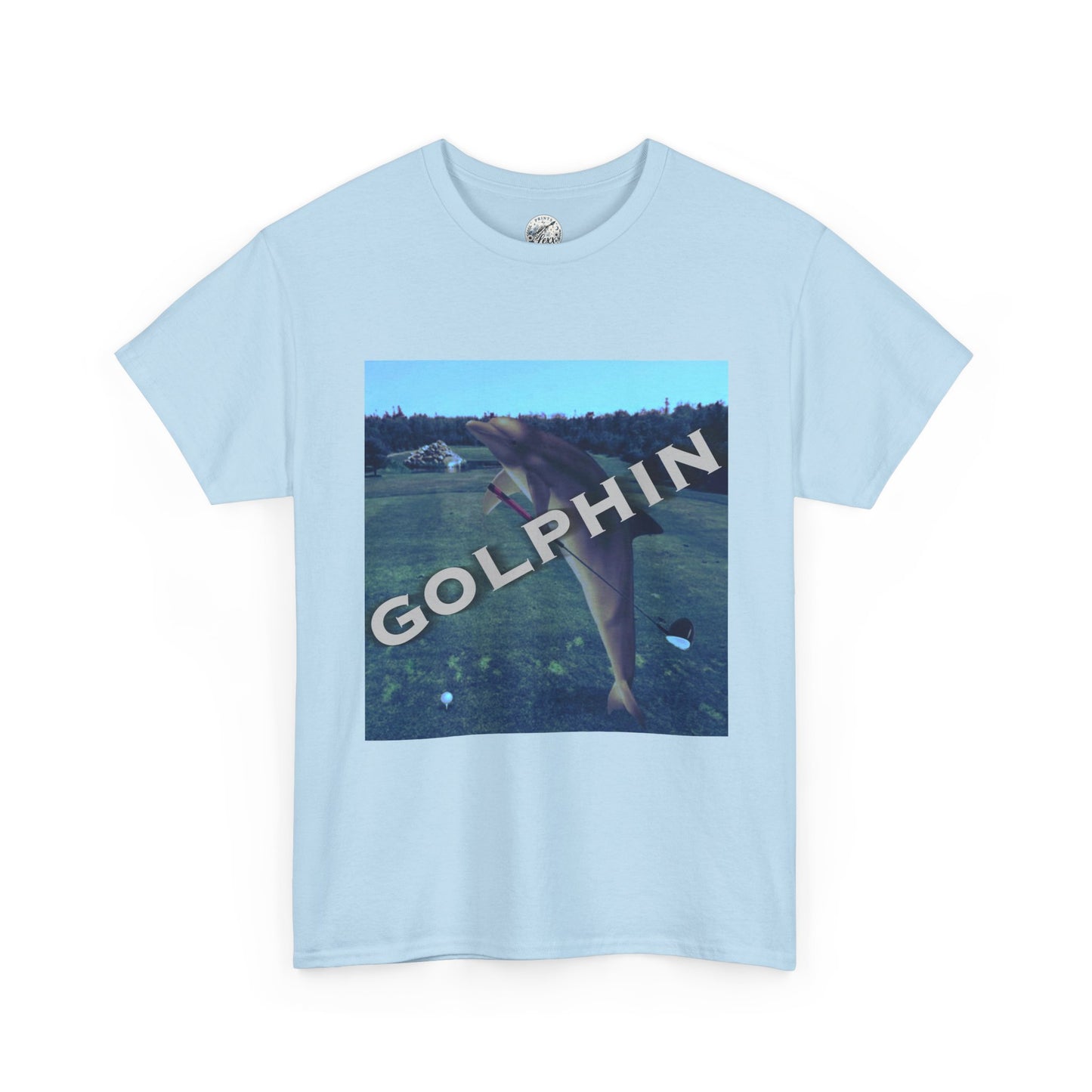 Golphin Golf Tee Shirt - Vintage Dolphin Golf Graphic Tee