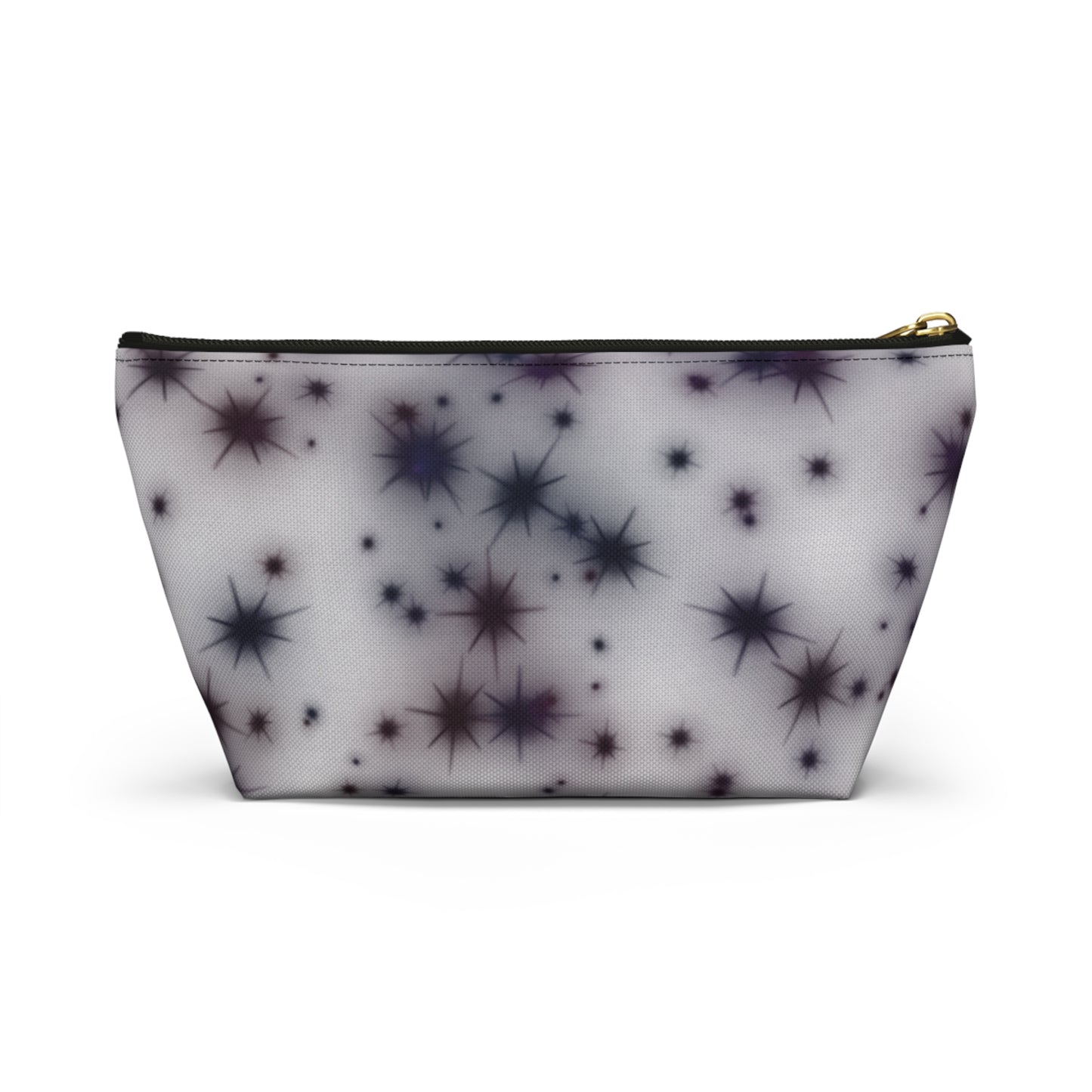 Starry Night Accessory Pouch — Cosmetic Bag with Abstract Sparkle Print