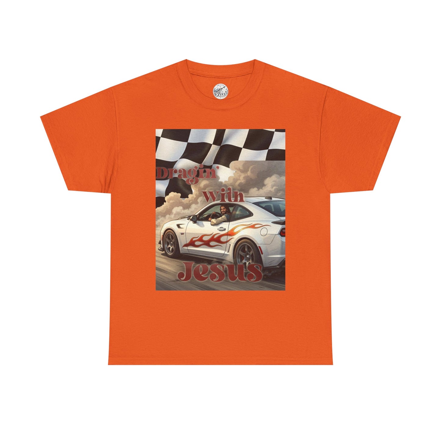 Racing With Jesus T-Shirt — Faith & Speed Graphic Tee