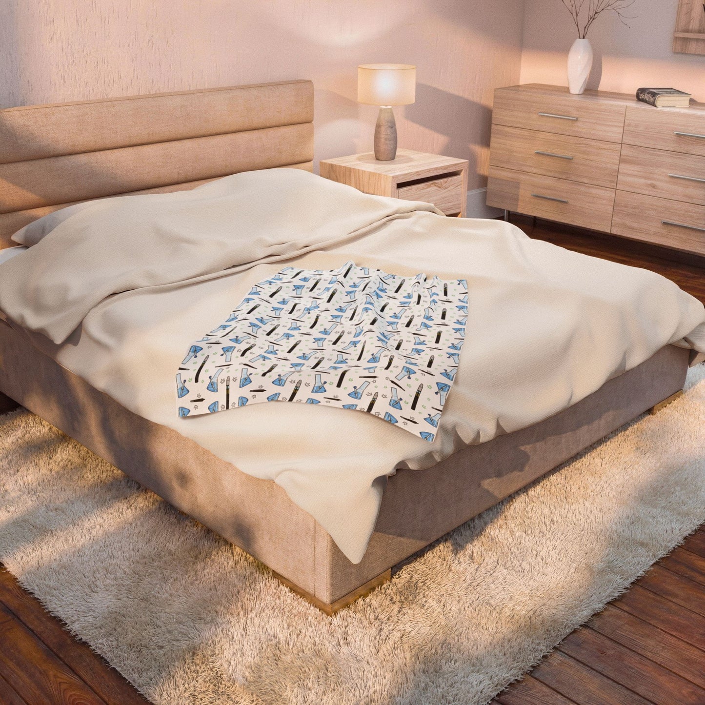 Plush Blanket — Bong & penjamin Velveteen Throw
