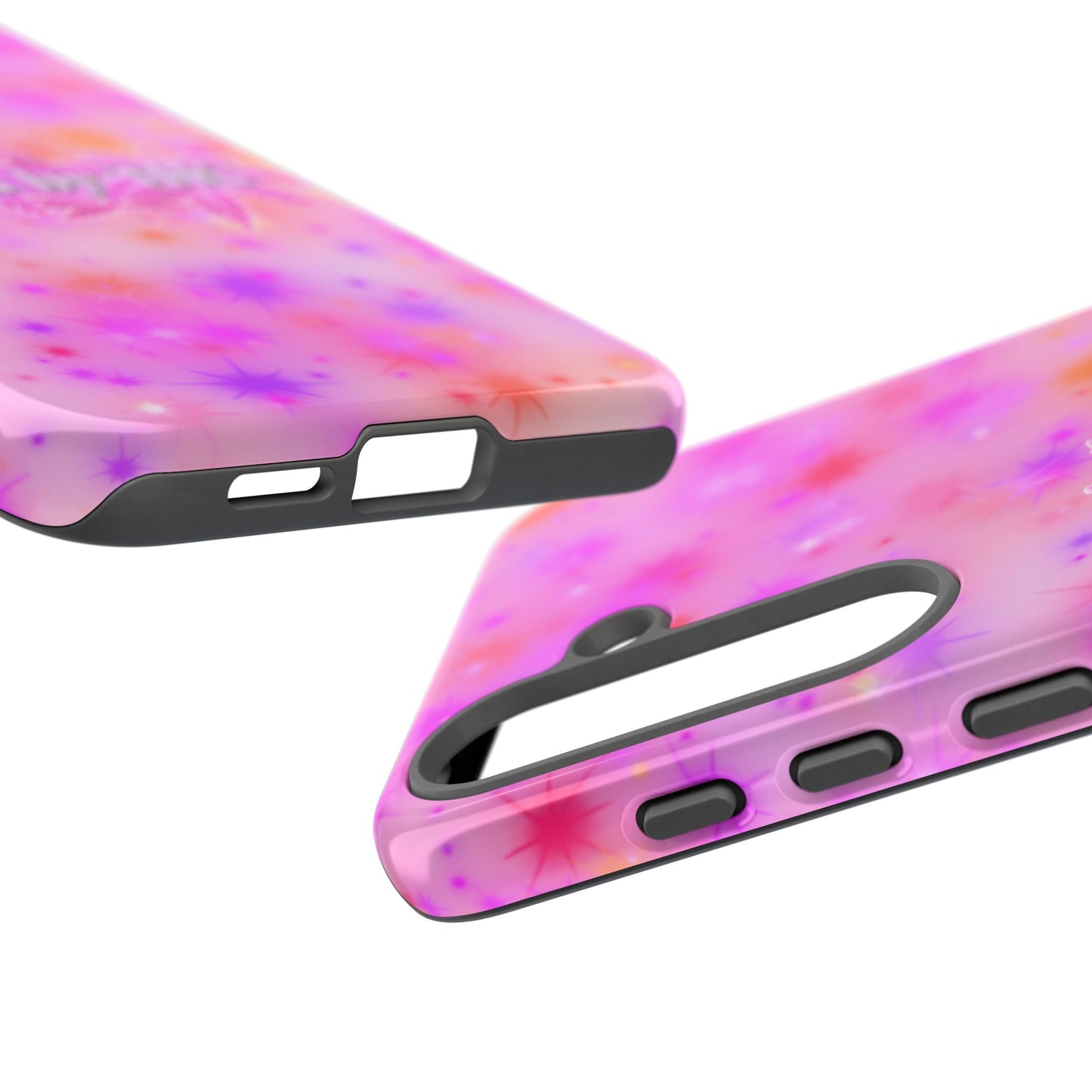 Tough Case — "Fueled by THC" Pink Tie-Dye Phone Cover