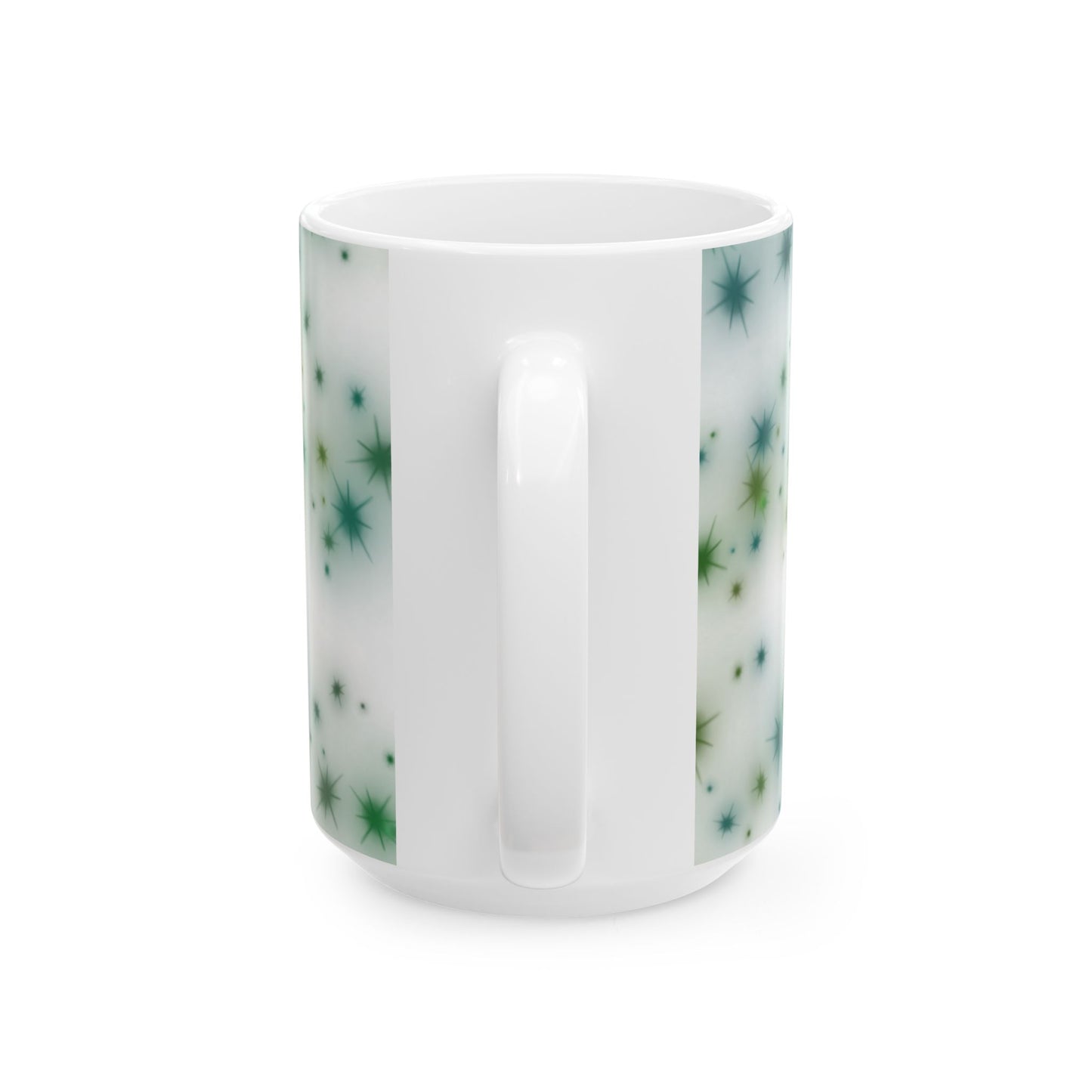 Butterfly Skeleton Ceramic Mug — Butterfly Wings Skeleton Art Coffee Cup (11oz/15oz)