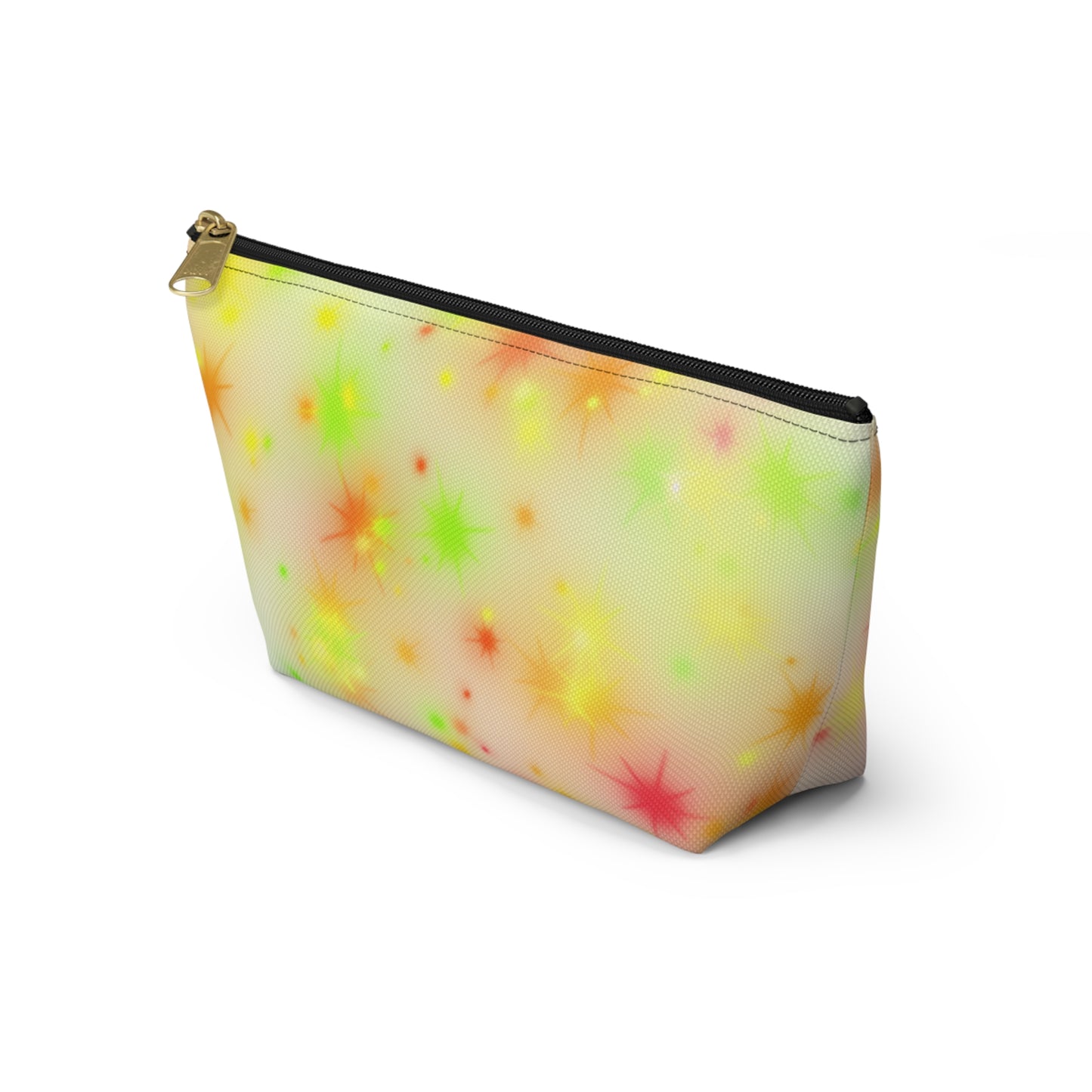Starburst Cosmetic Pouch — Neon Sparkle Accessory Bag
