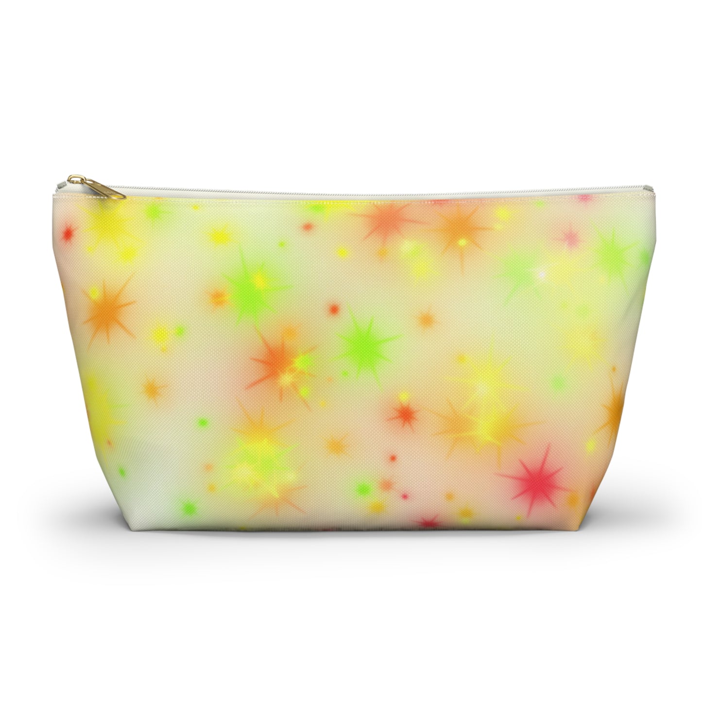 Starburst Cosmetic Pouch — Neon Sparkle Accessory Bag
