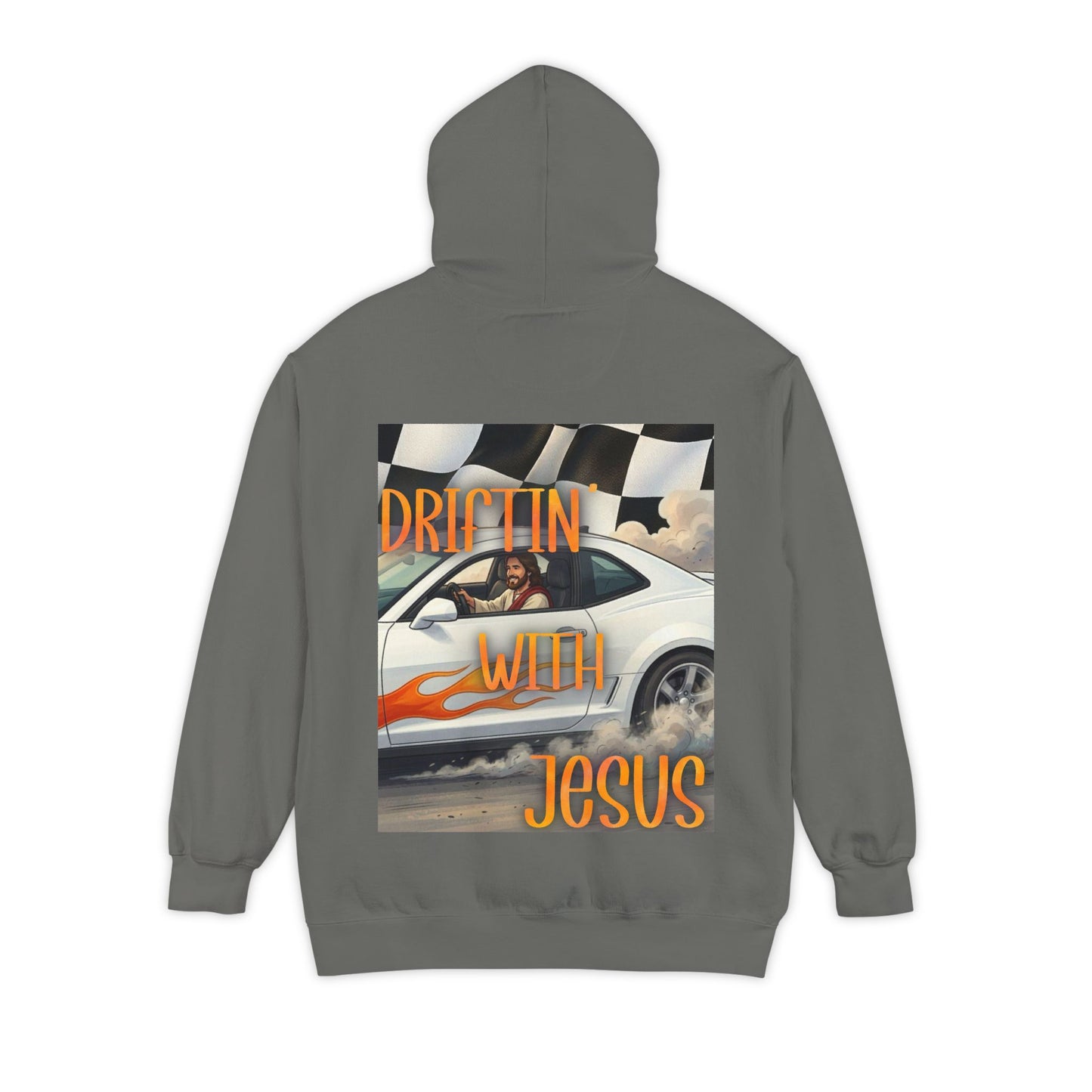Drifting with jesus Hoodie — racing Graphic