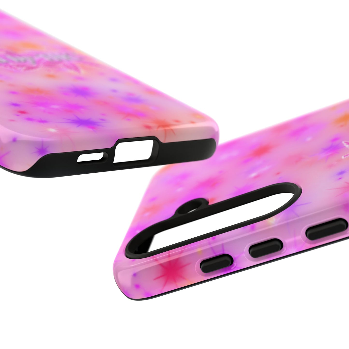 Tough Case — "Fueled by THC" Pink Tie-Dye Phone Cover