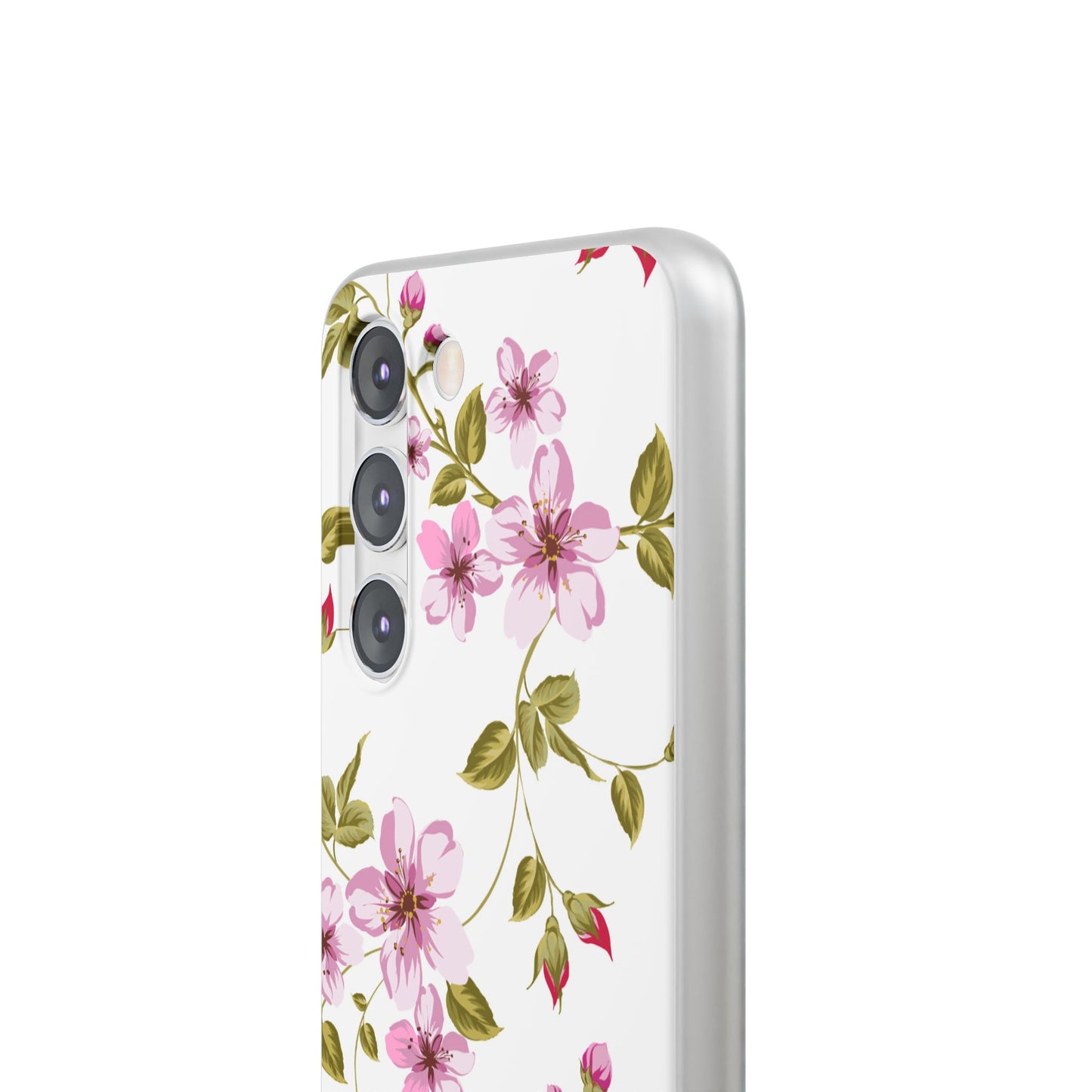 Floral Pink Blossom Phone Case — Slim Flexi Protective Case