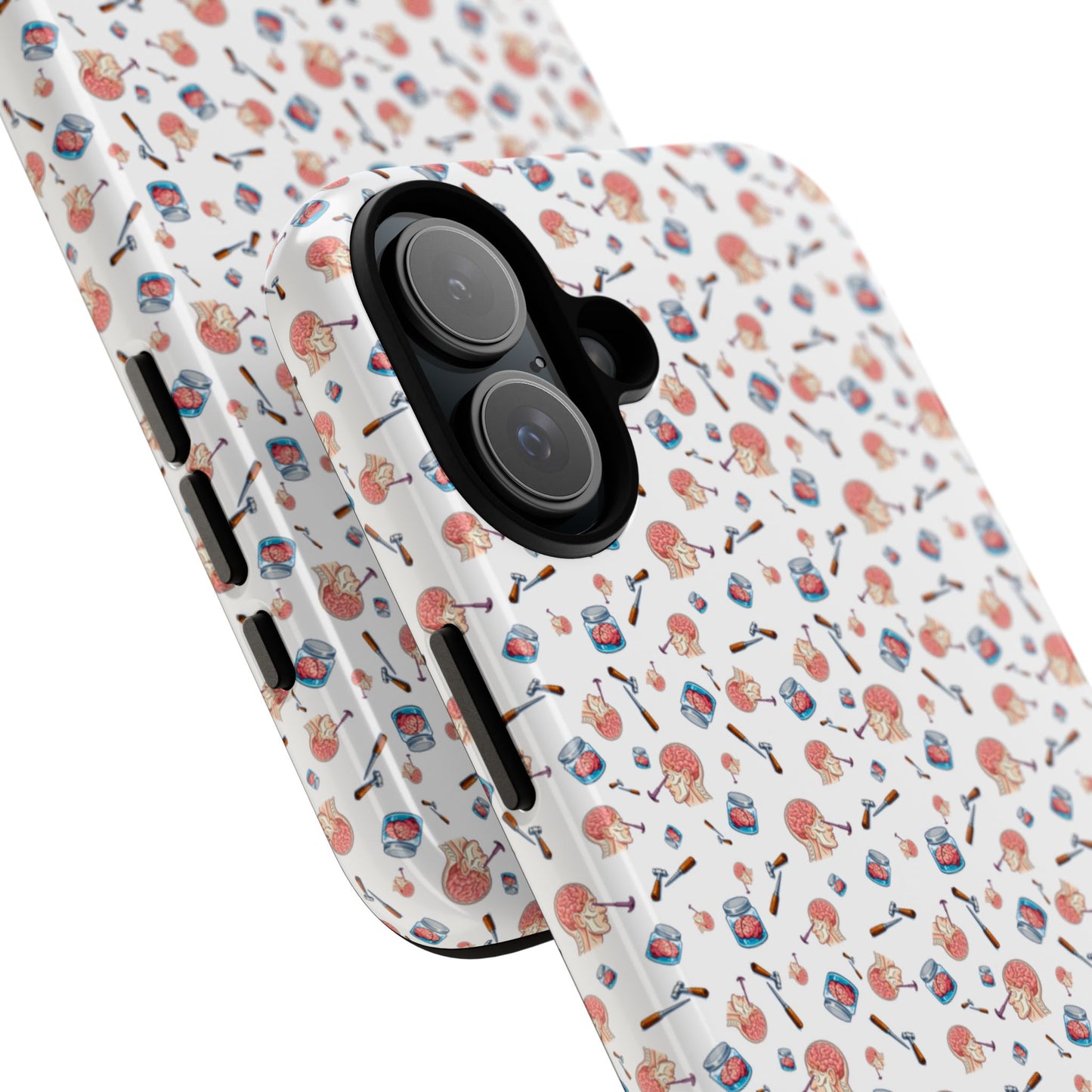Lobotomy design Tough Phone Case – Durable Protective Cover with lobotomy Pattern