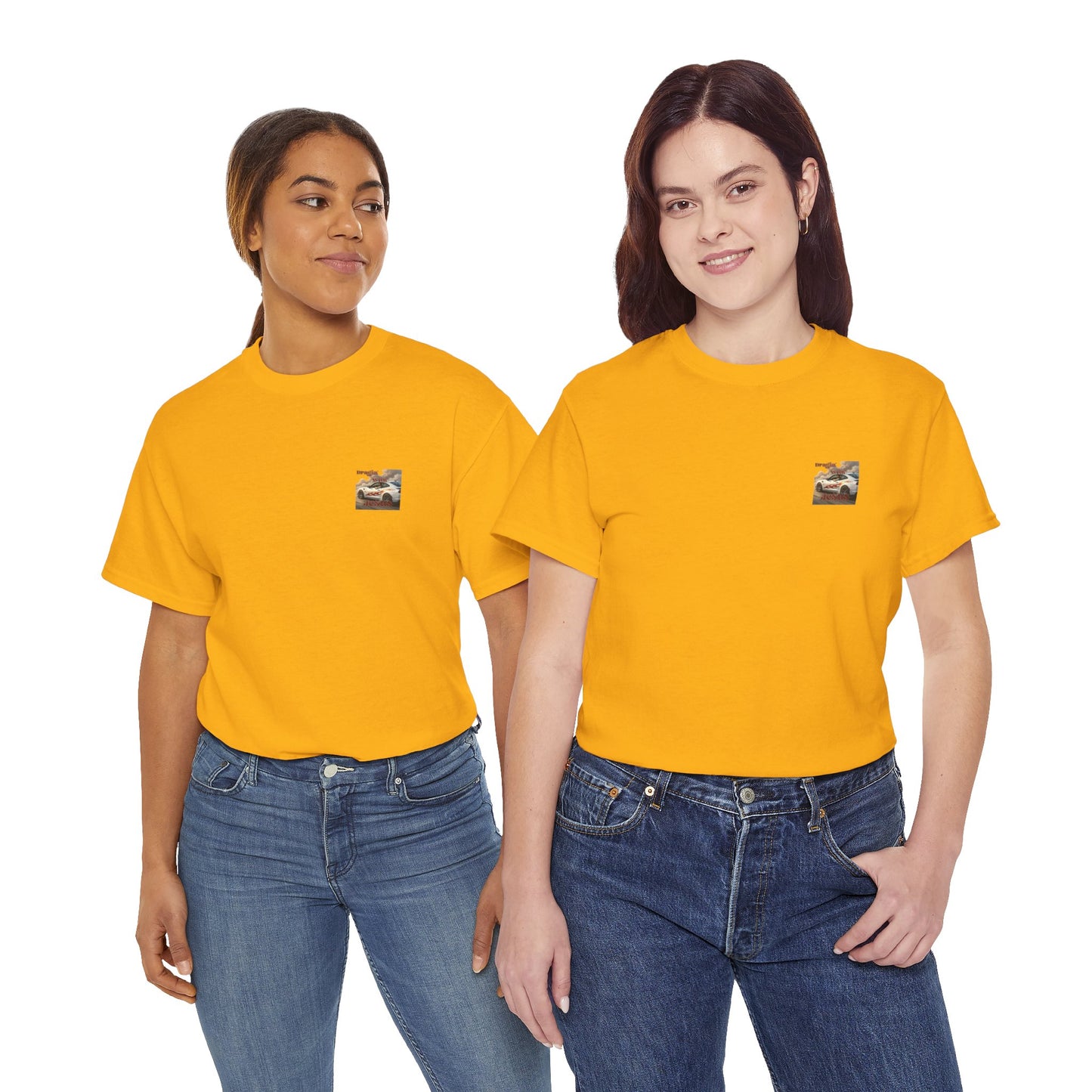 T-Shirt — "Dragin' With Jesus" Retro Racing Graphic Tee