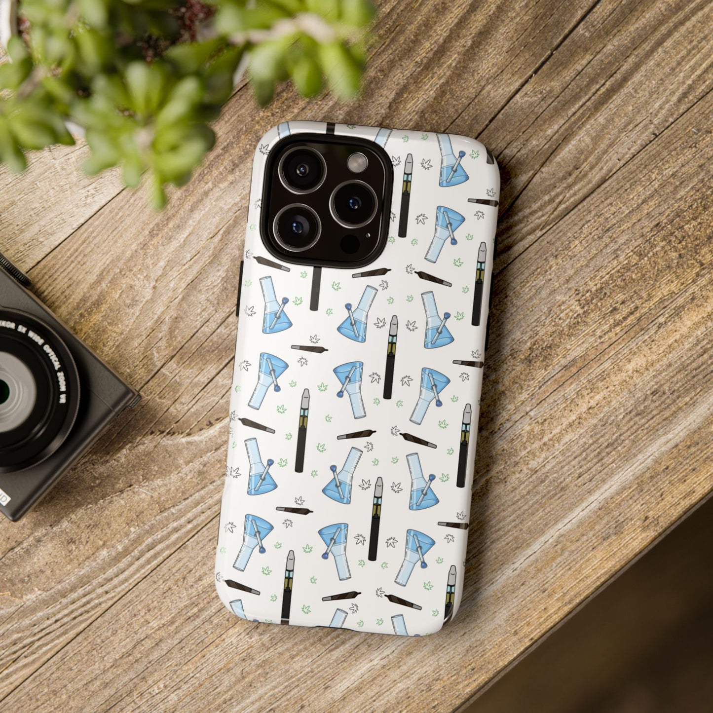 Bongs & penhamins iPhone case- bongs & pejamin Pattern Tough Protective Cover