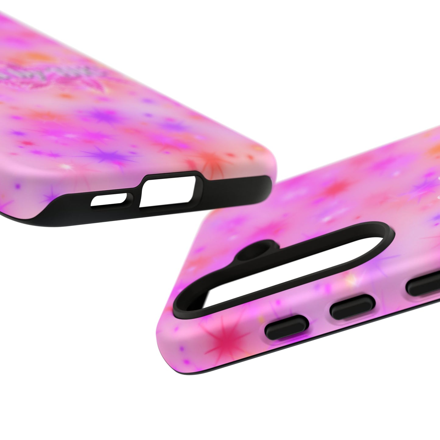 Tough Case — "Fueled by THC" Pink Tie-Dye Phone Cover