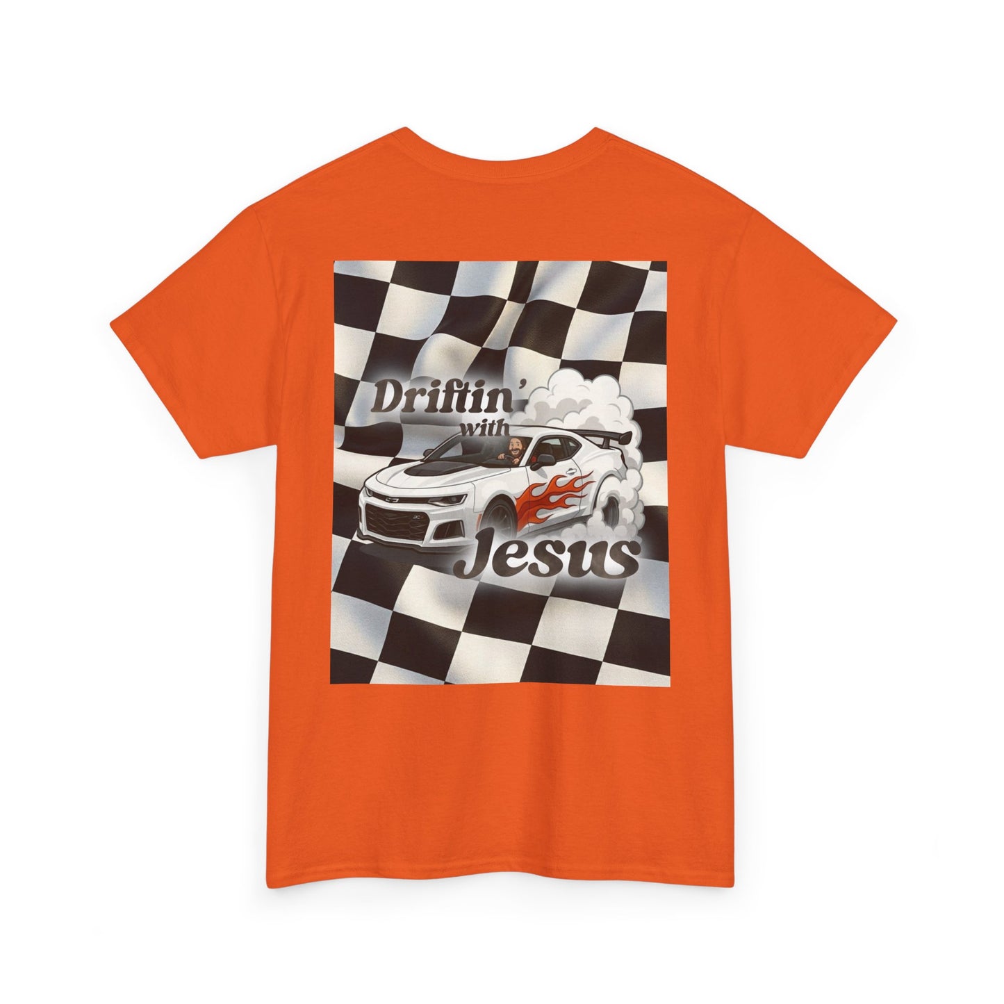 Driftin' With Jesus T-Shirt — Christian Car Racing Tee
