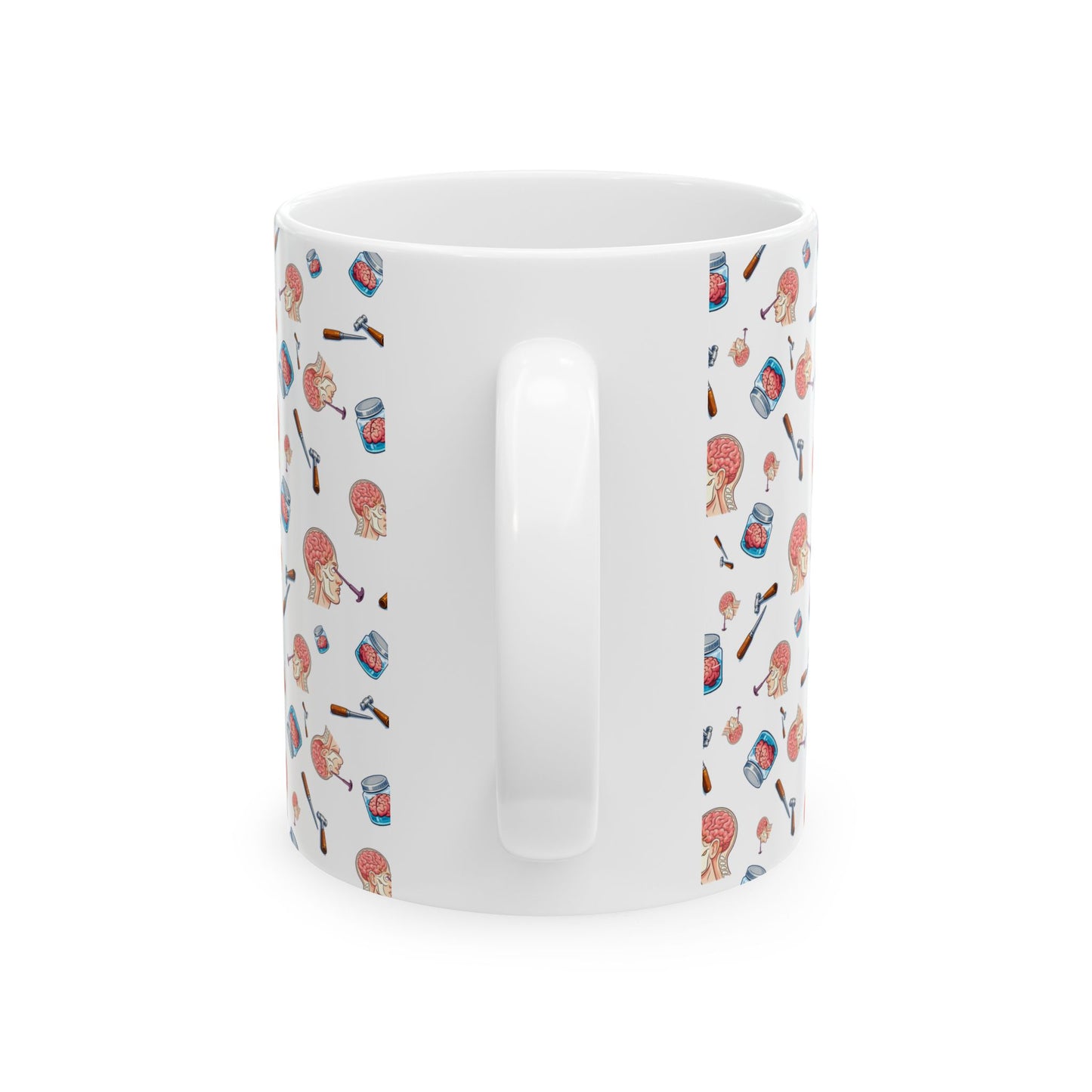 Lobotomy design Ceramic Mug, (11oz, 15oz)