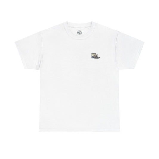 T-Shirt — "Dragin' With Jesus" Classic Car Faith Tee
