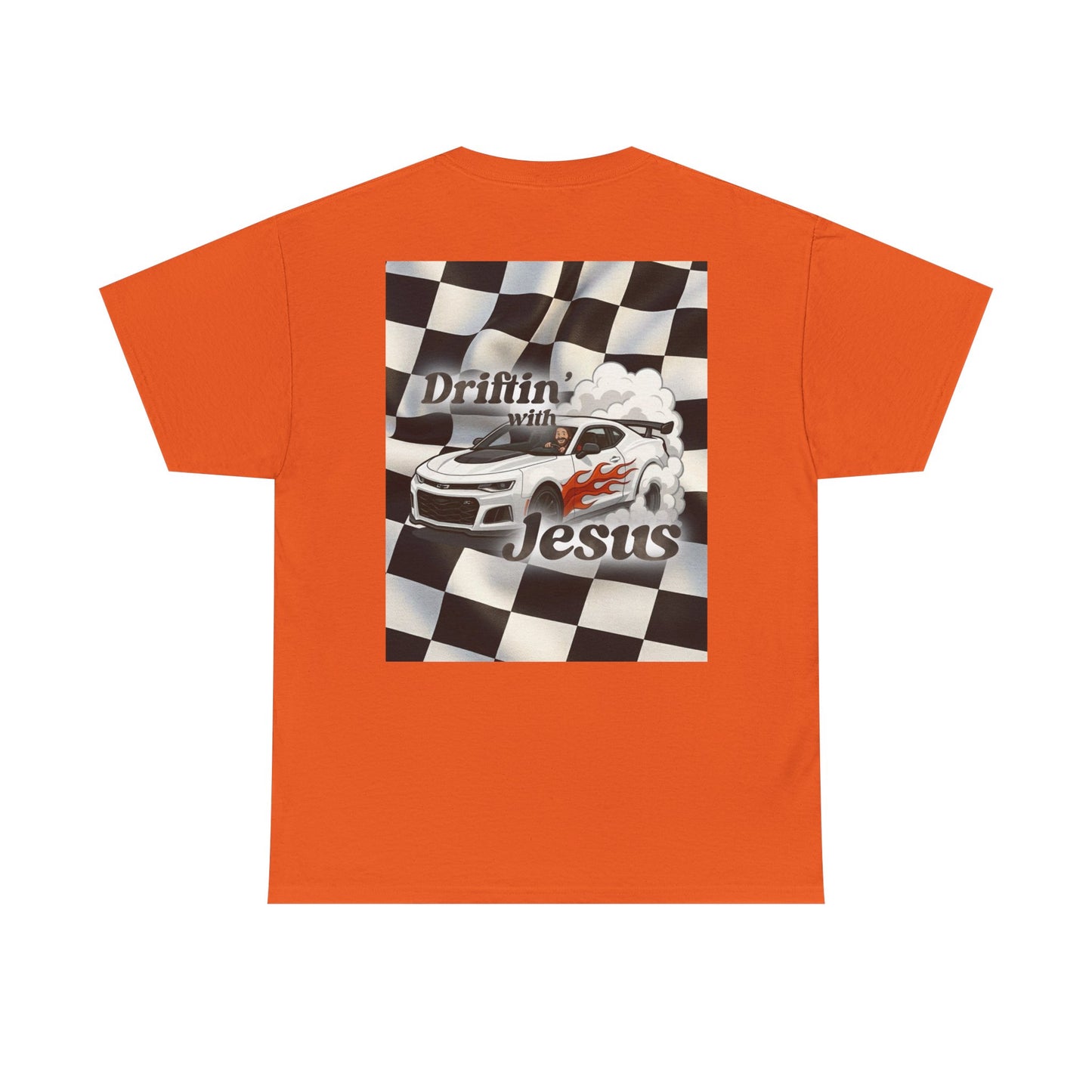 Driftin' With Jesus T-Shirt — Christian Car Racing Tee