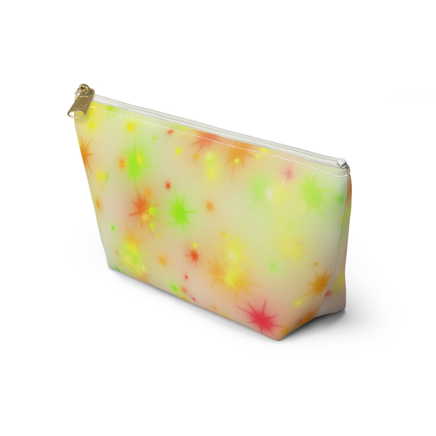 Starburst Cosmetic Pouch — Neon Sparkle Accessory Bag