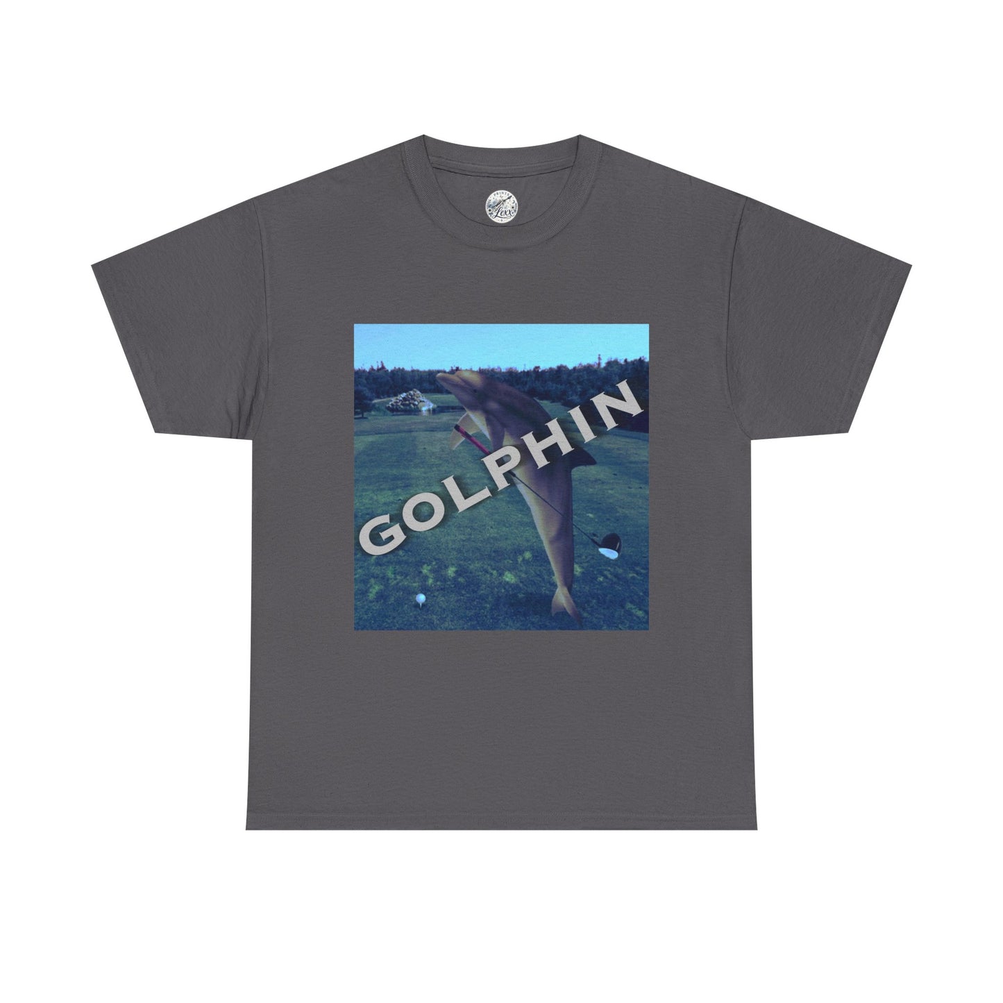 Golphin Golf Tee Shirt - Vintage Dolphin Golf Graphic Tee