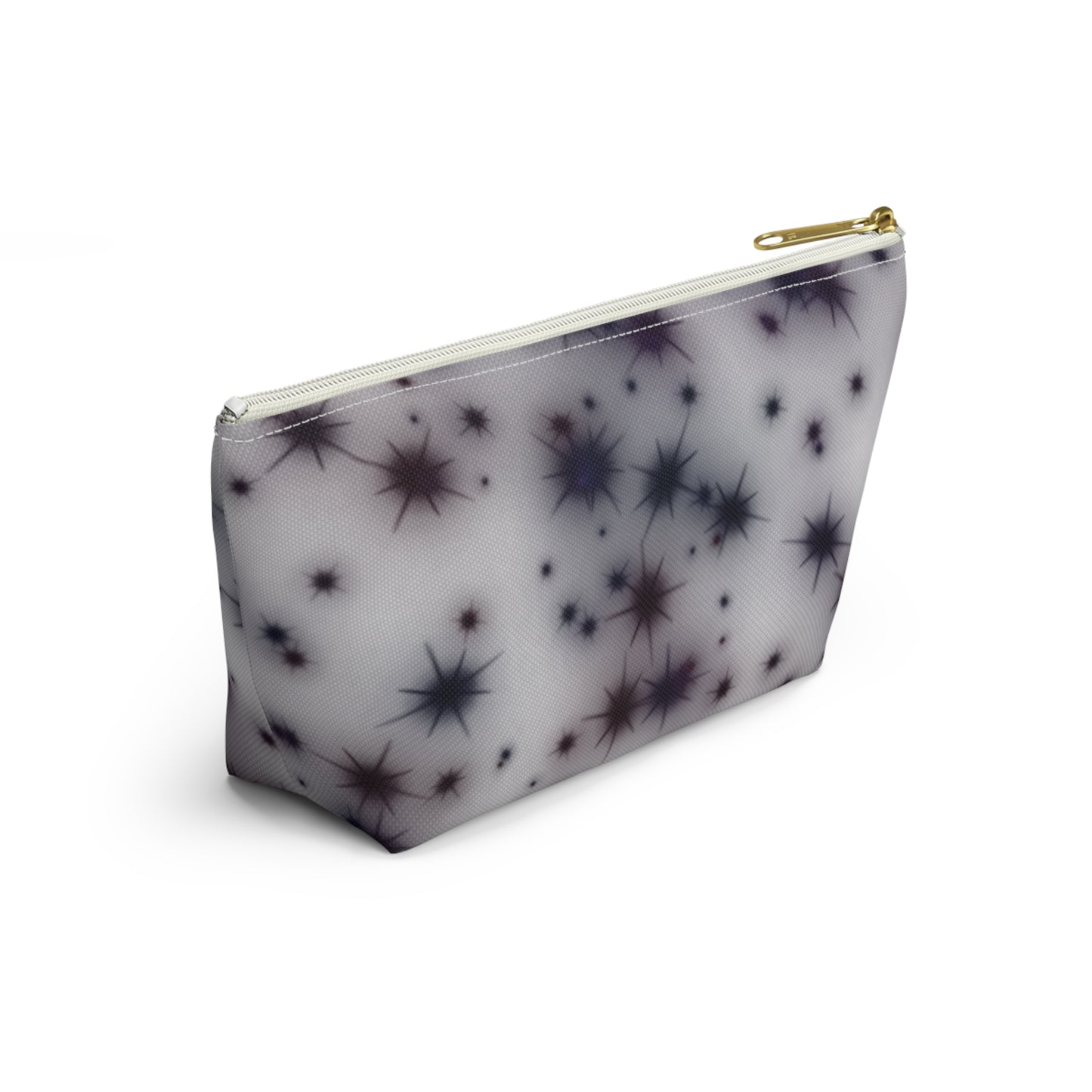 Starry Night Accessory Pouch — Cosmetic Bag with Abstract Sparkle Print