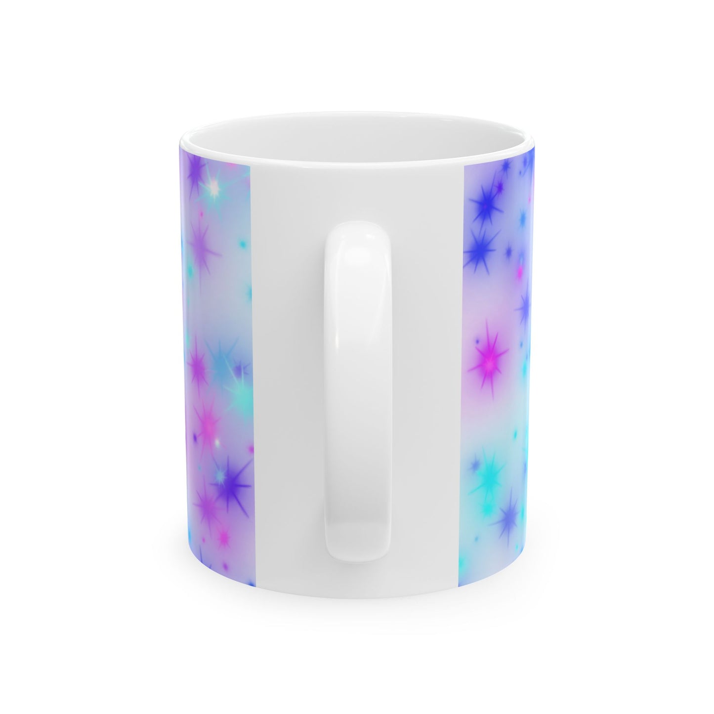 Pink Fueled by THC Mug – Cannabis Leaf Graphic Coffee Cup (11oz & 15oz)