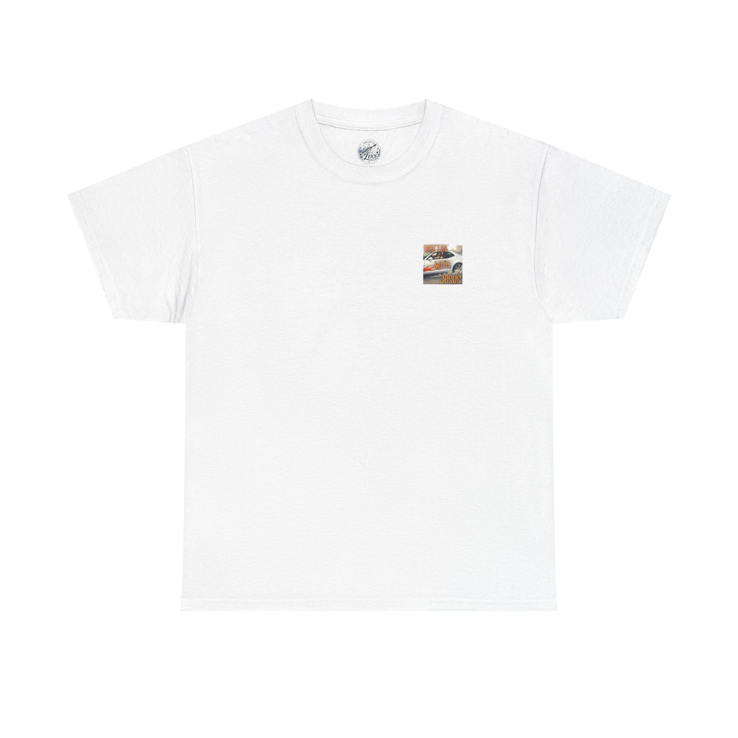 Driftin' With Jesus T-Shirt — Vintage Car Faith Graphic Tee